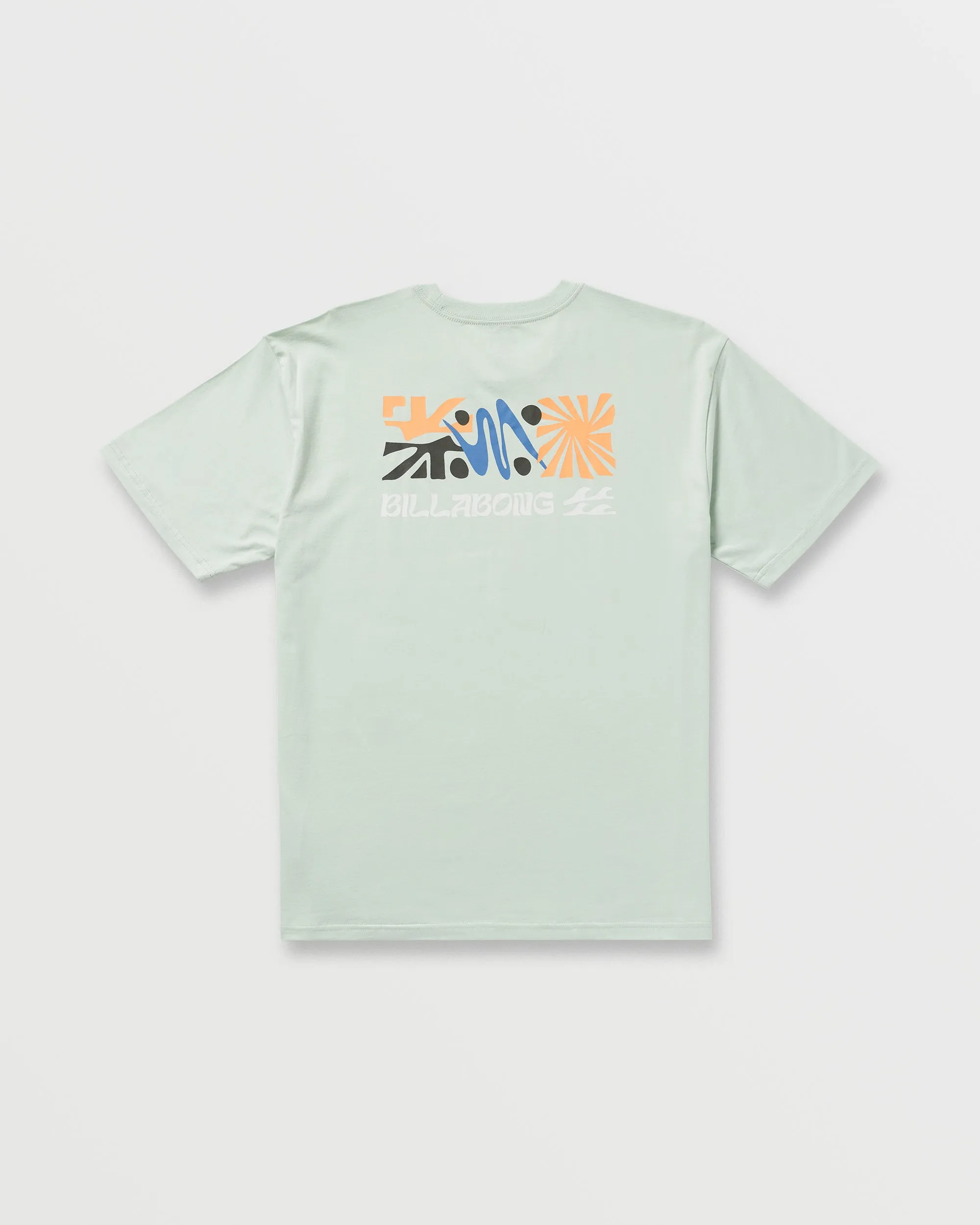 Segment Regular Tee - Ash Blue Billabong
