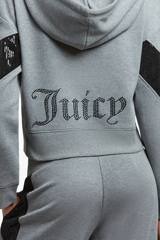 Sequin Fleece HoodieREJUICED Juicy Couture
