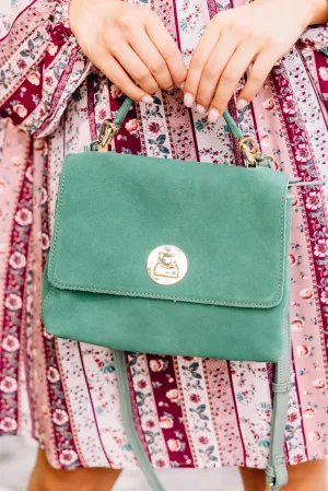 Set It Up Sage Green Purse