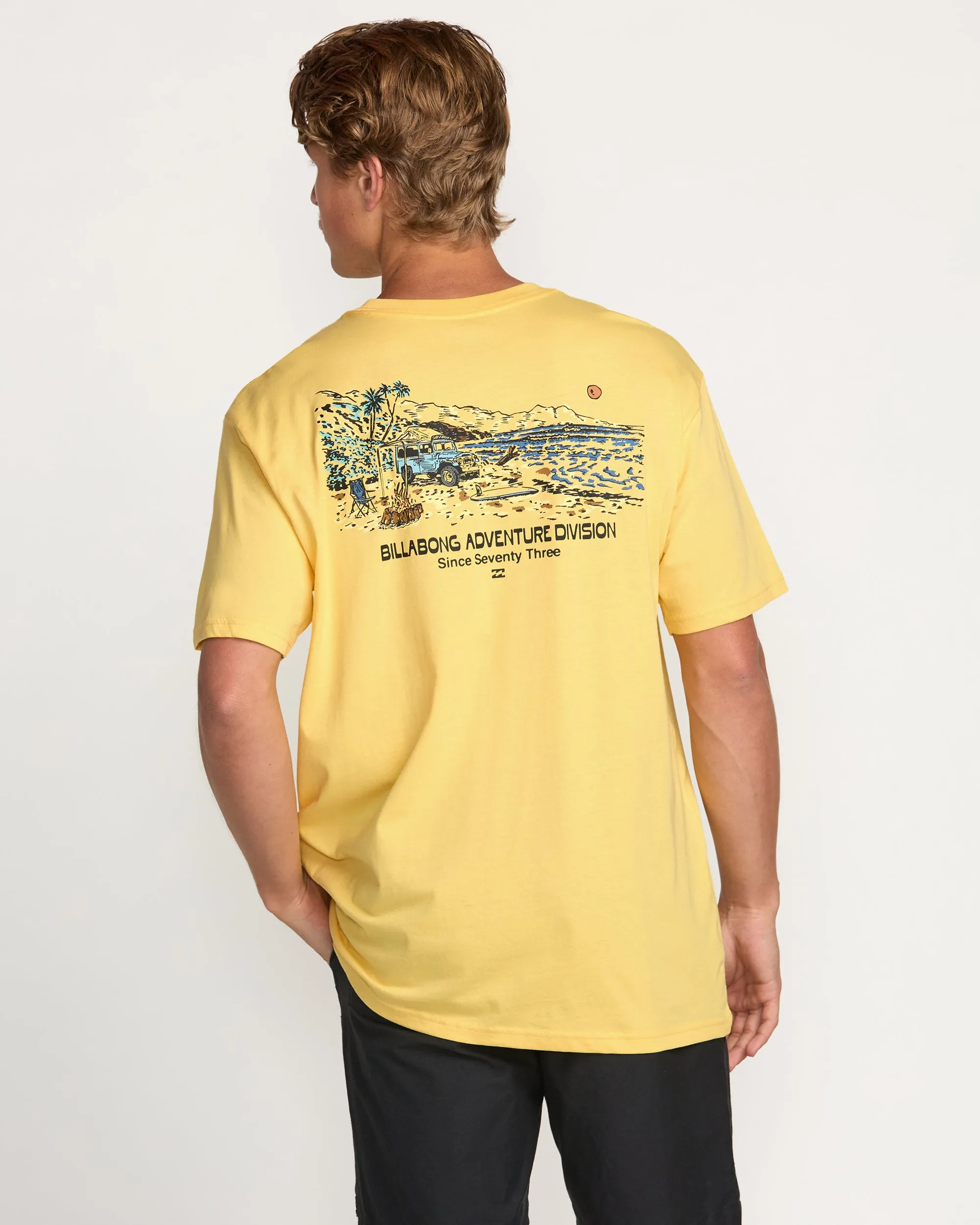 Setup A/Div Tee - Lemon Billabong