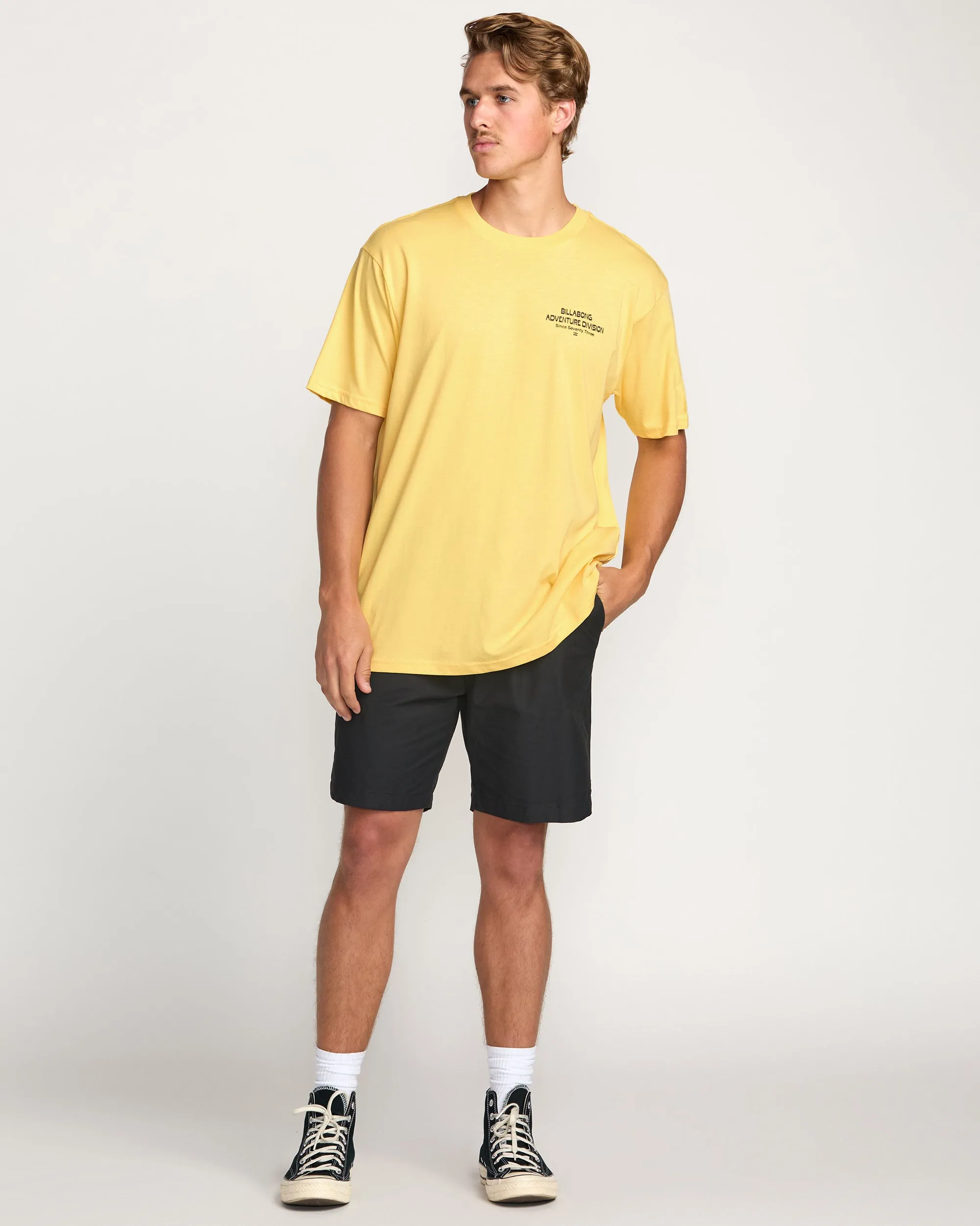 Setup A/Div Tee - Lemon Billabong
