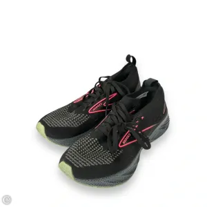 Shoes Athletic By Brooks In Black & Pink, Size: 6
