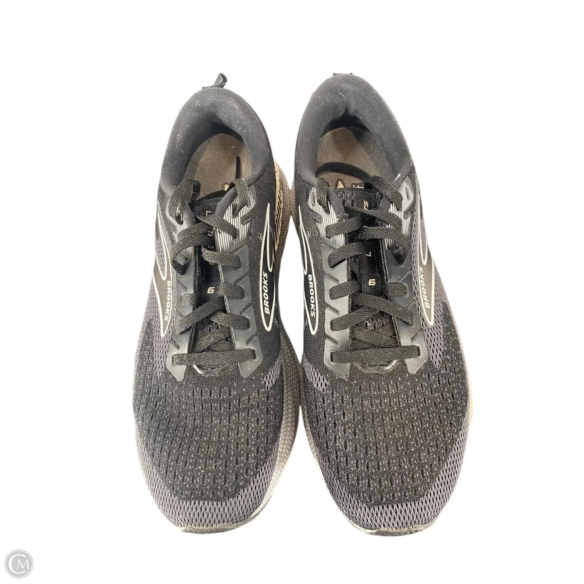 Shoes Athletic By Brooks In Black, Size: 8