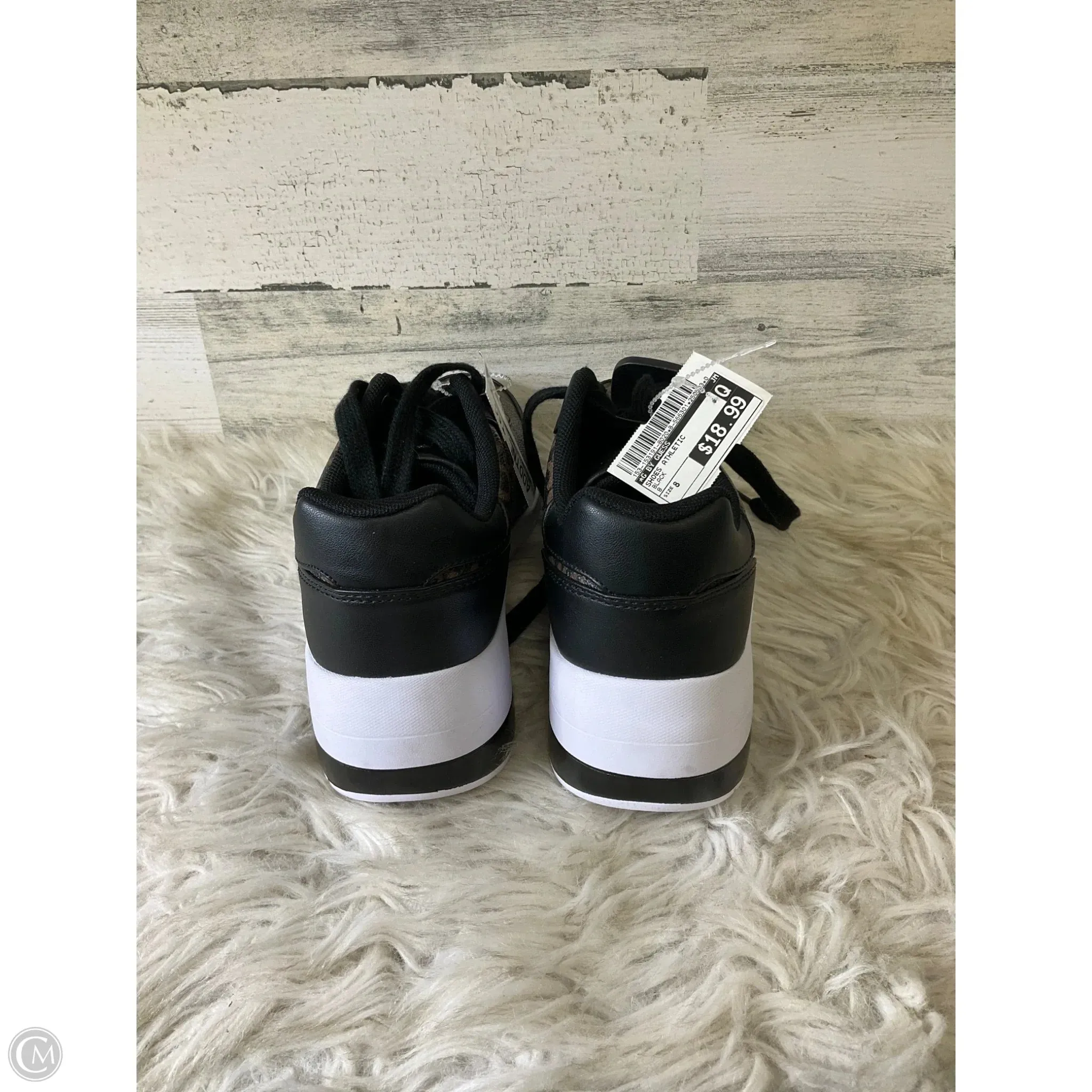 Shoes Athletic By G By Guess In Black, Size: 8