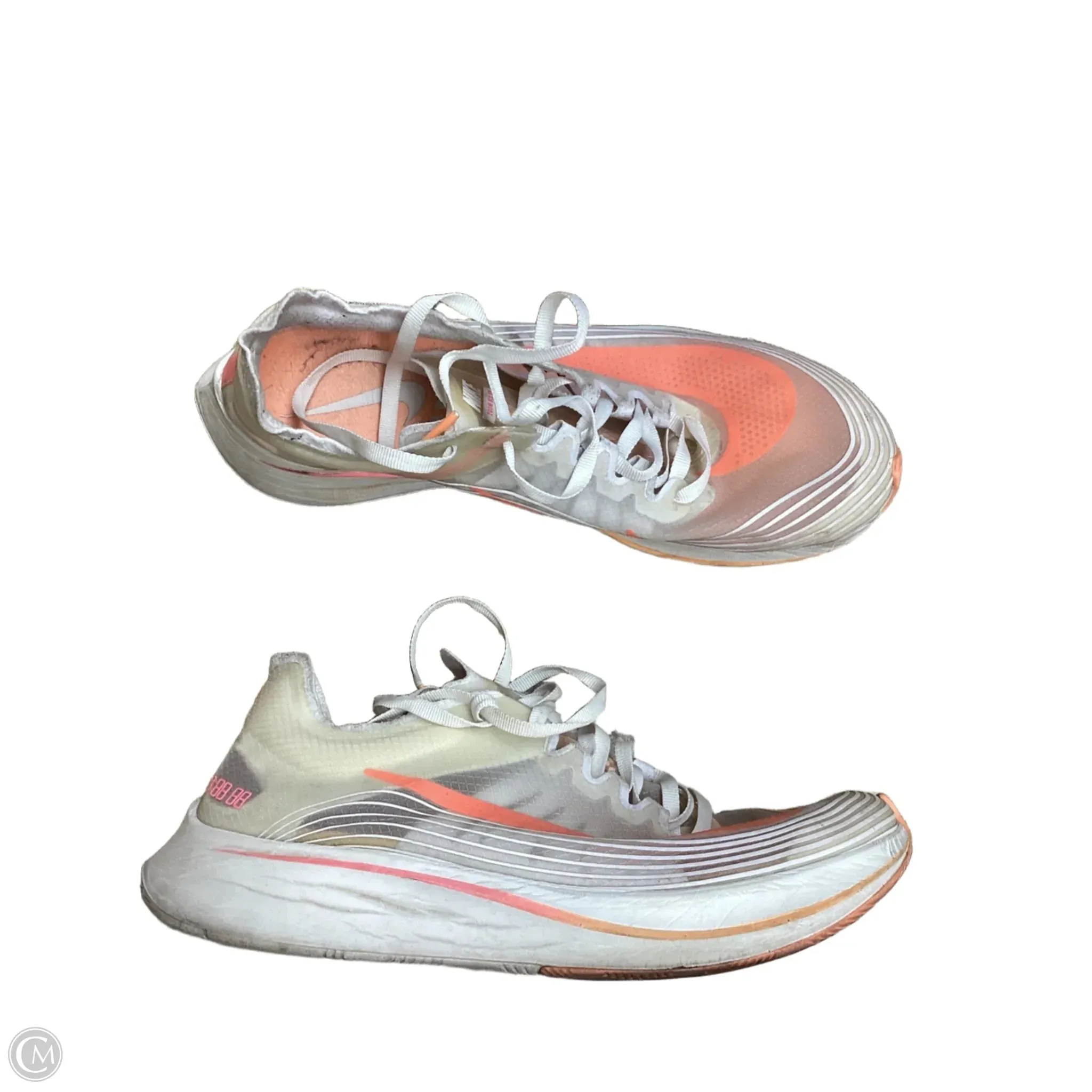 Shoes Athletic By Nike In Orange, Size: 8.5