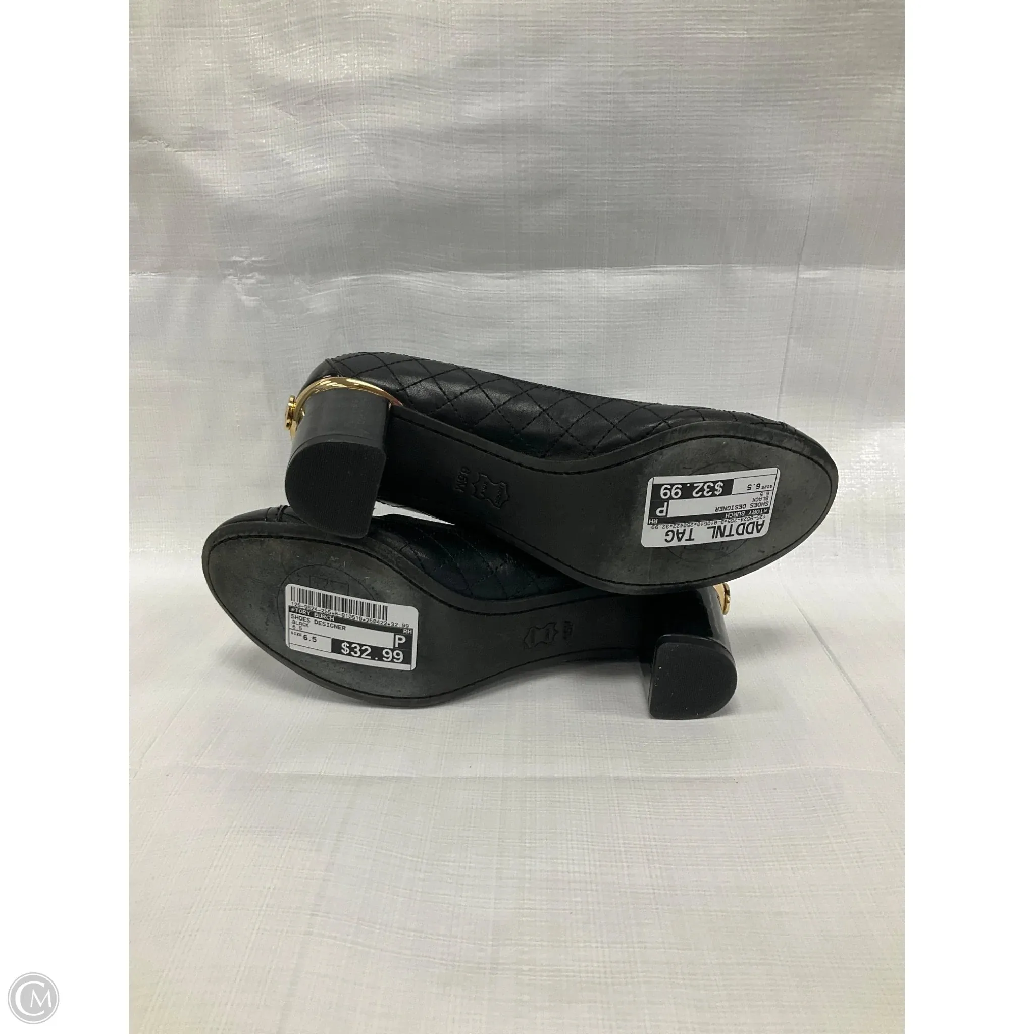 Shoes Designer By Tory Burch In Black, Size: 6.5