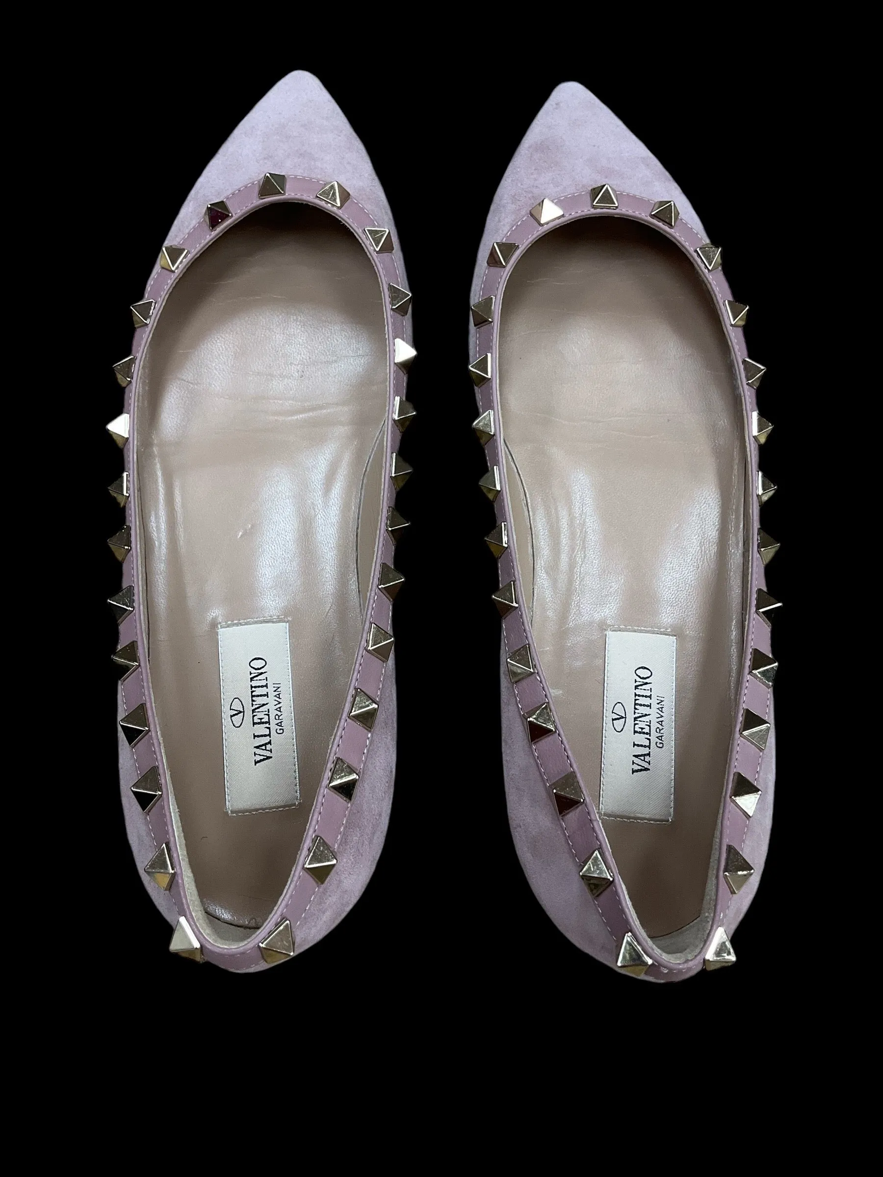 Shoes Flats By Valentino-garavani In Purple, Size: 7