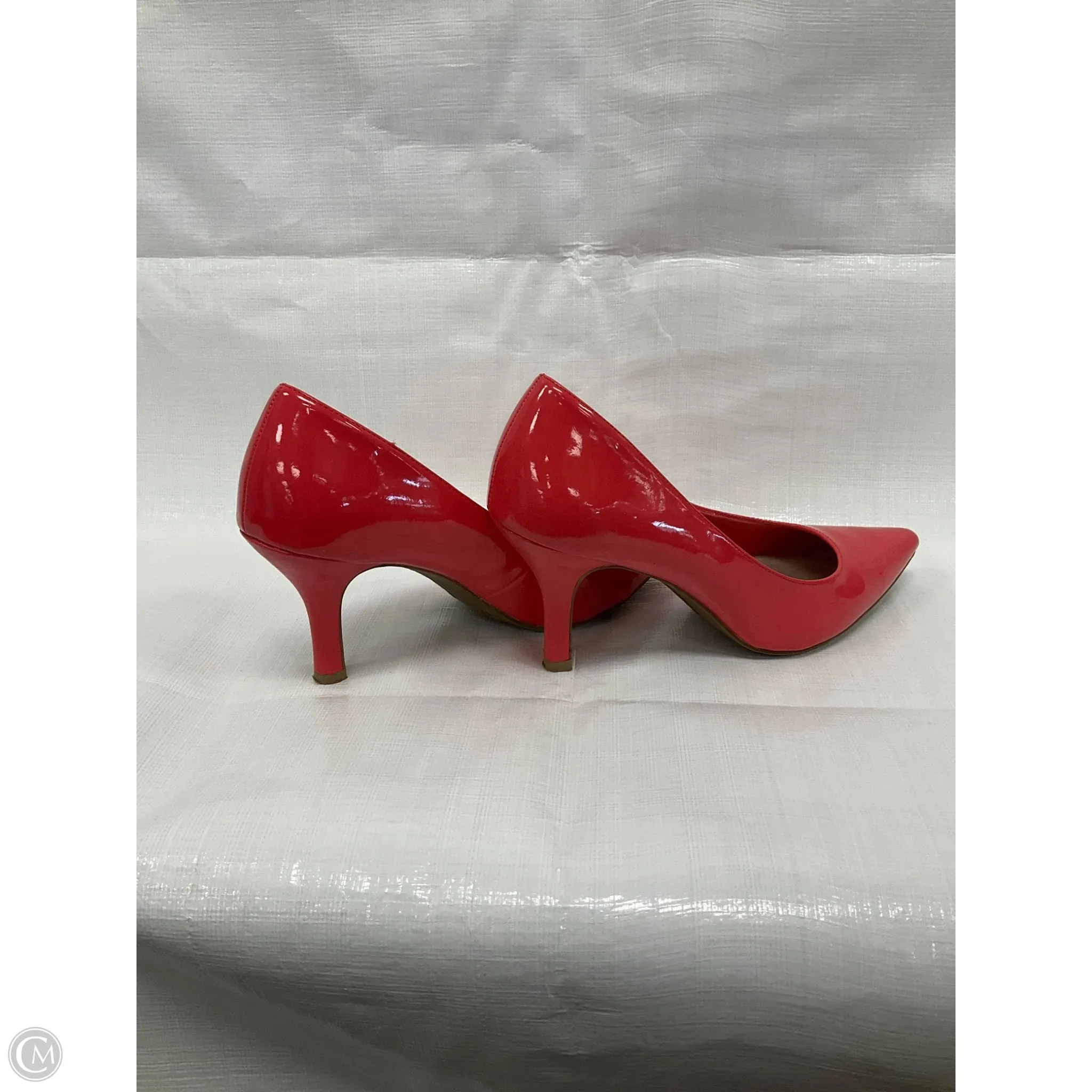 Shoes Heels Kitten By Predictions In Coral, Size: 10