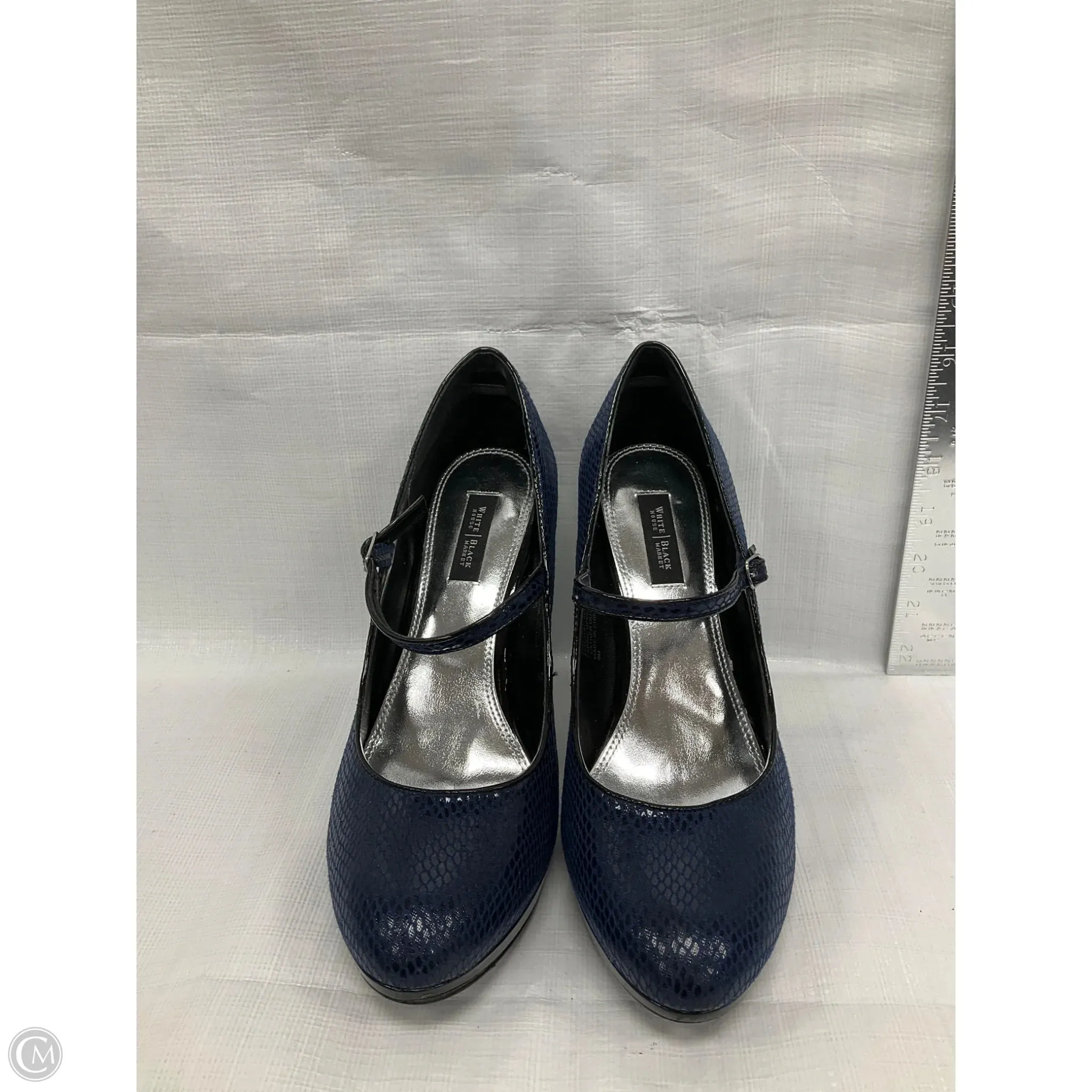 Shoes Heels Stiletto By White House Black Market In Navy, Size: 9