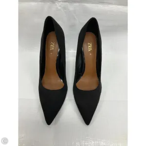 Shoes Heels Stiletto By Zara In Black & Brown, Size: 10