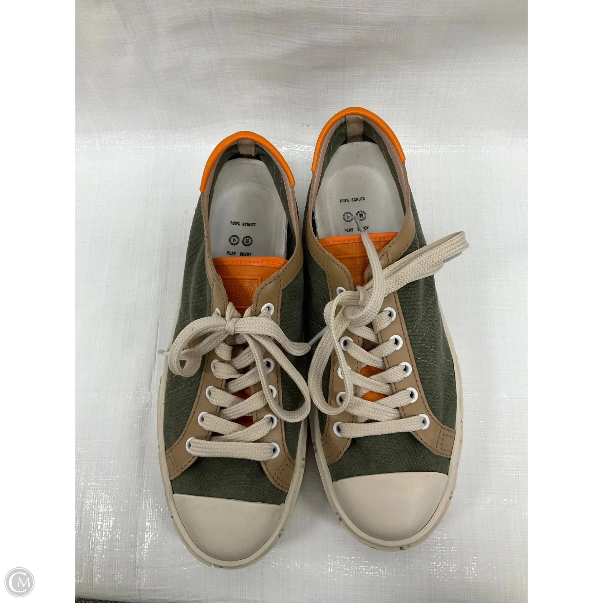 Shoes Sneakers By Cmb In Grey, Size: 8.5