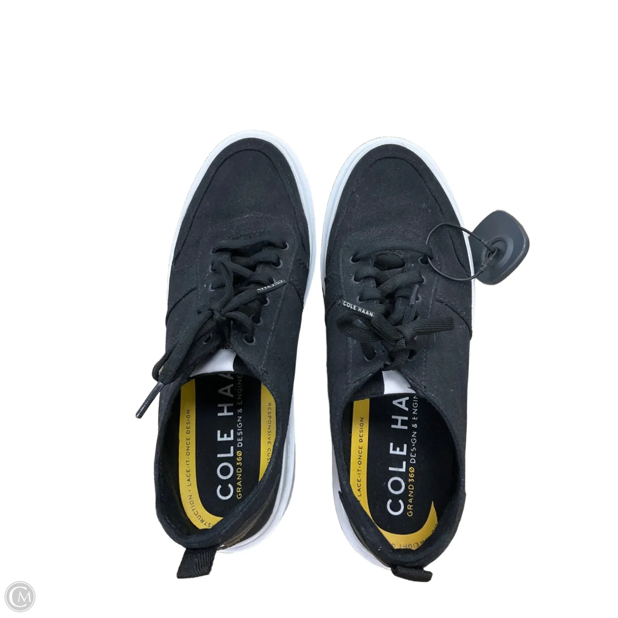Shoes Sneakers By Cole-haan In Black & White, Size: 7.5