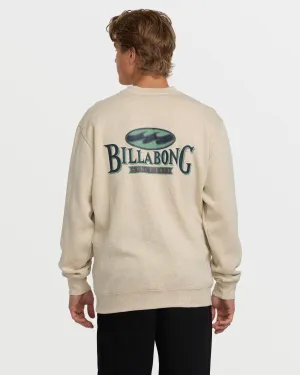 Short Sands Crew Sweatshirt - Oatmeal Heather Billabong