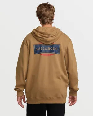 Short Sands Zip Sweatshirt - Vintage Brown Billabong