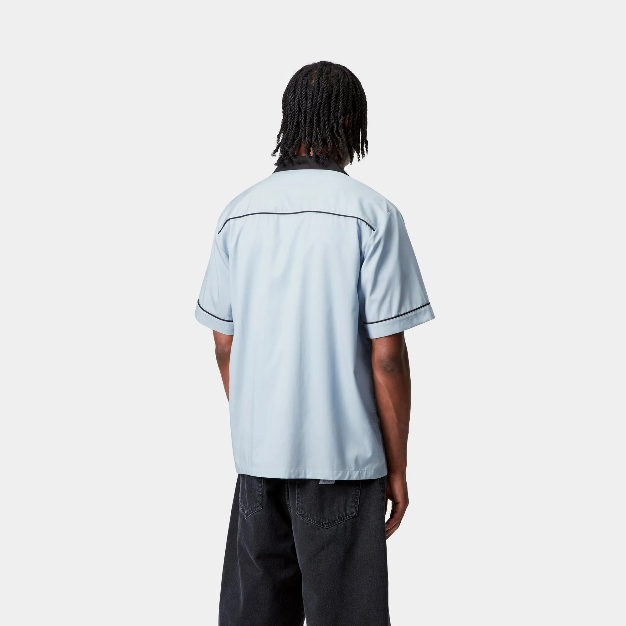 Short Sleeve Bowl Shirt | Blue Fog / Black Carhartt WIP