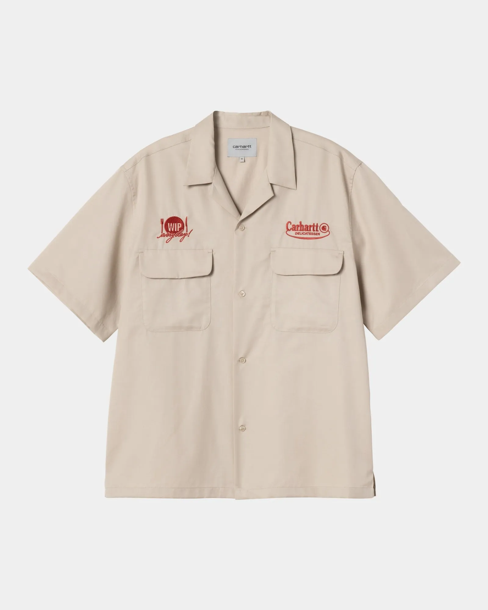 Short Sleeve Deli Shirt | Fleur De Sel / Desire Carhartt WIP