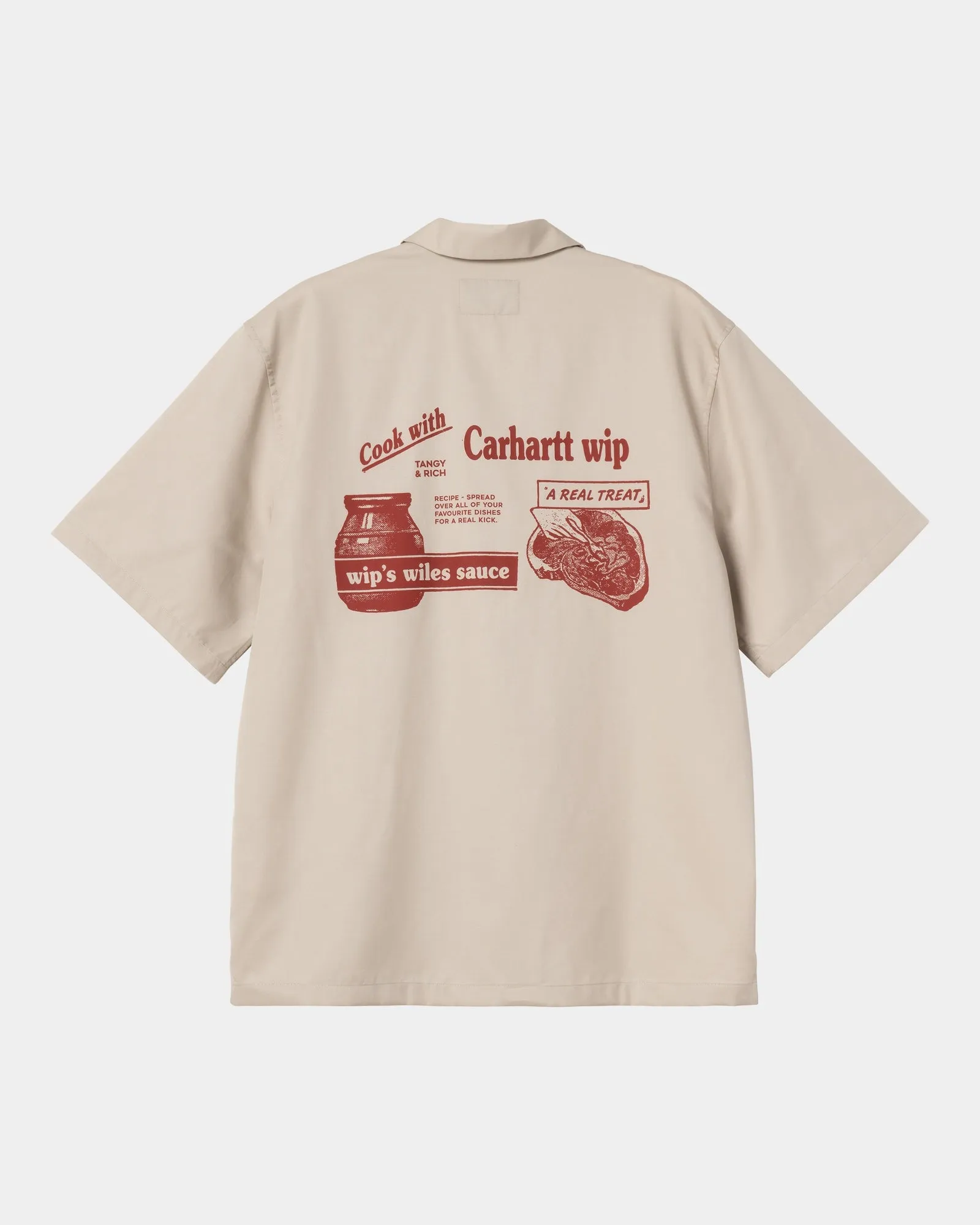Short Sleeve Deli Shirt | Fleur De Sel / Desire Carhartt WIP