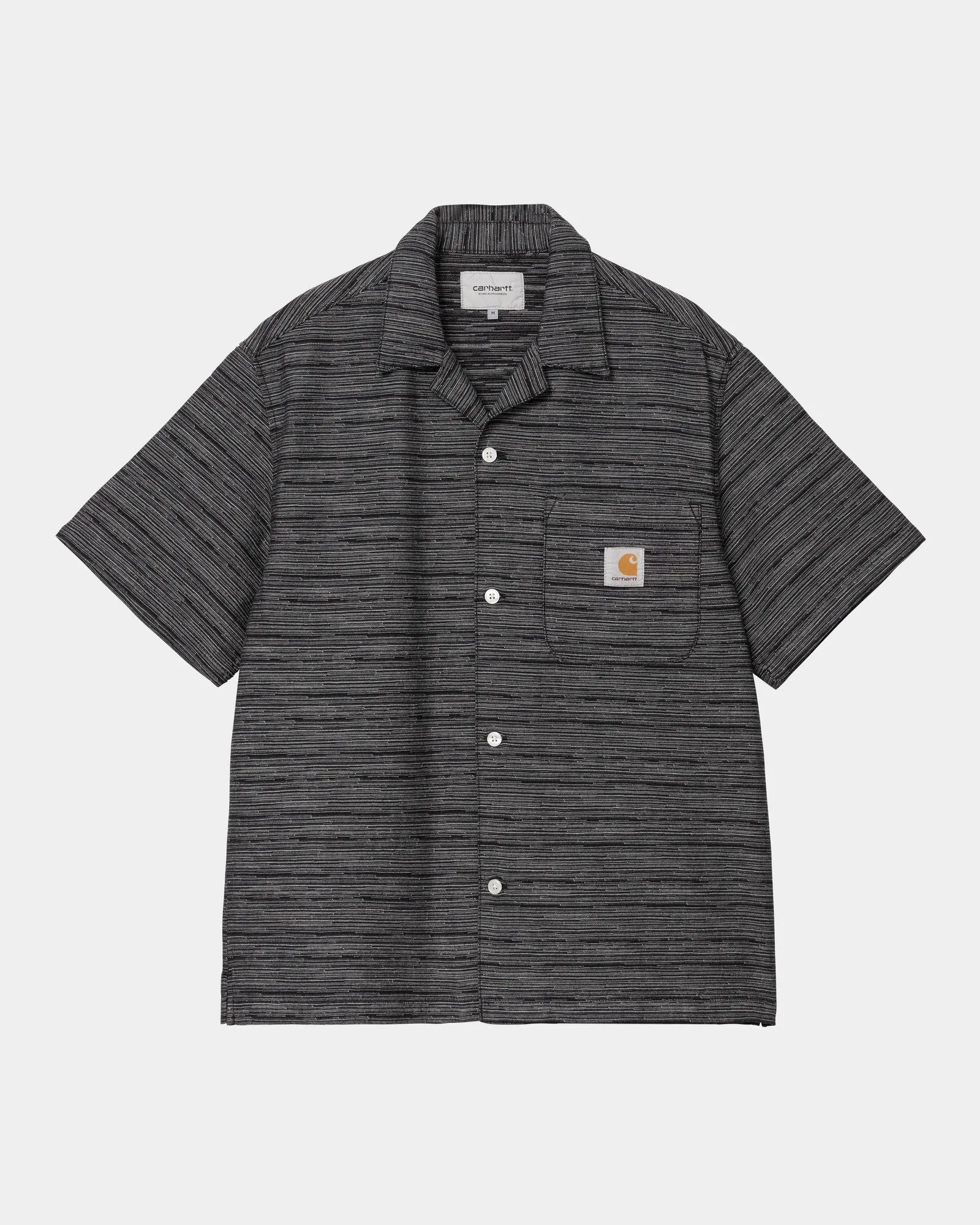 Short Sleeve Gellar Stripe Shirt | Black Carhartt WIP