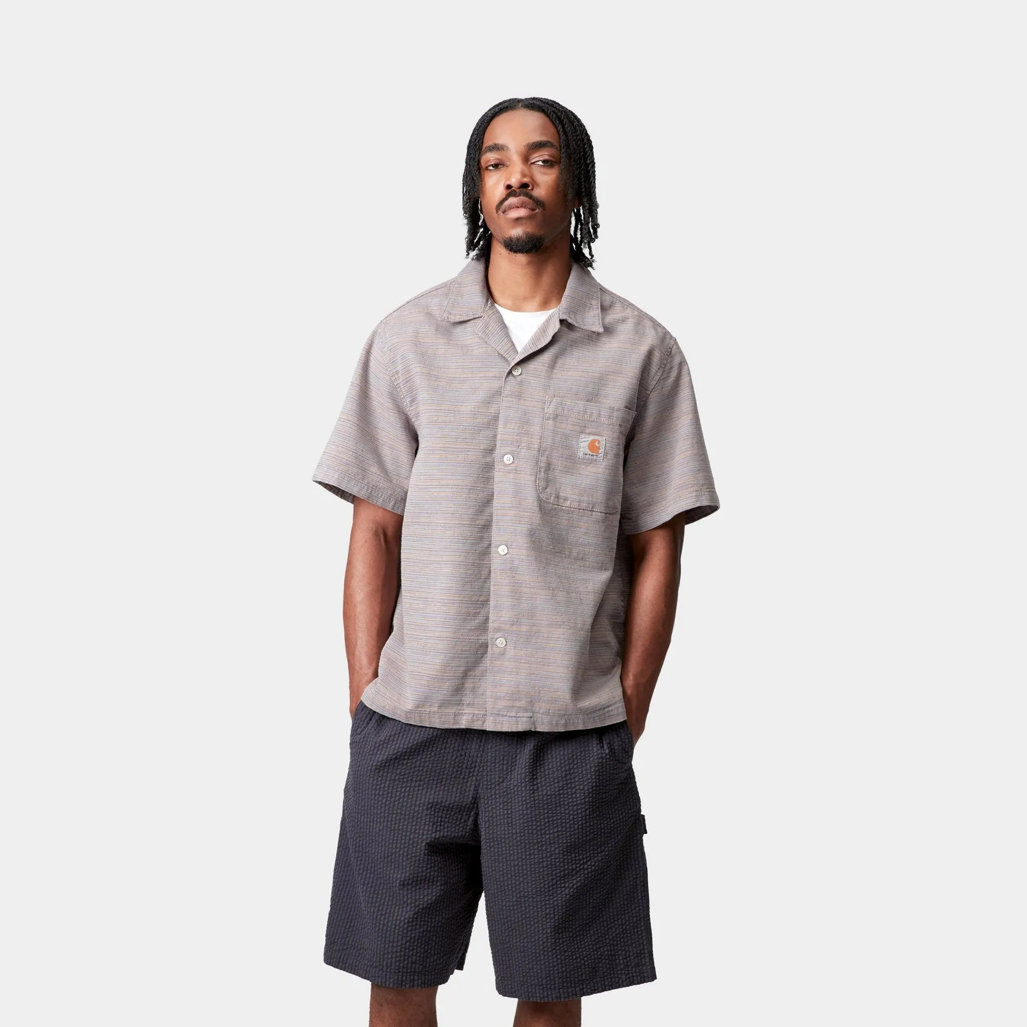 Short Sleeve Gellar Stripe Shirt | Multicolor Carhartt WIP