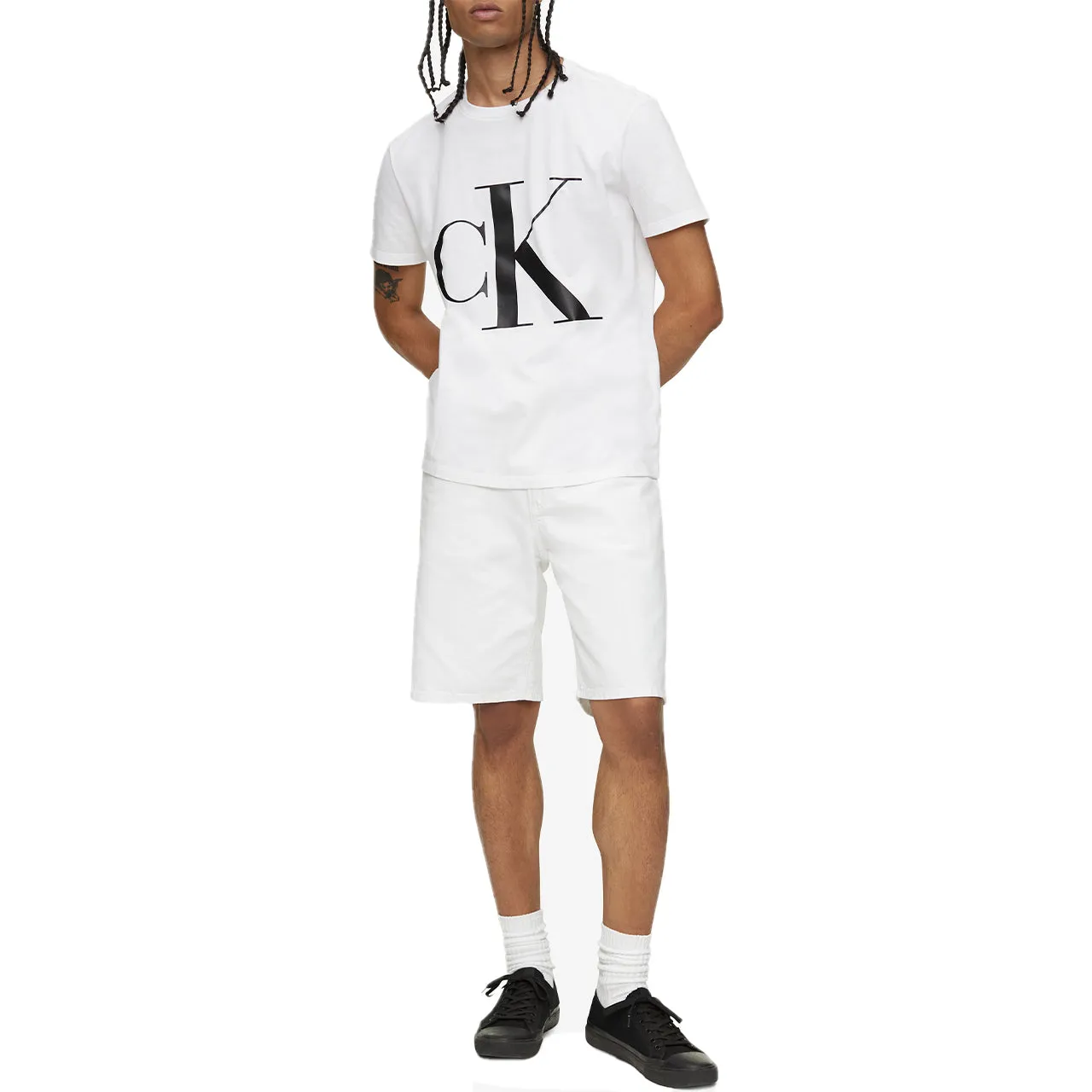 Short Sleeves Relaxed Monogram Tee