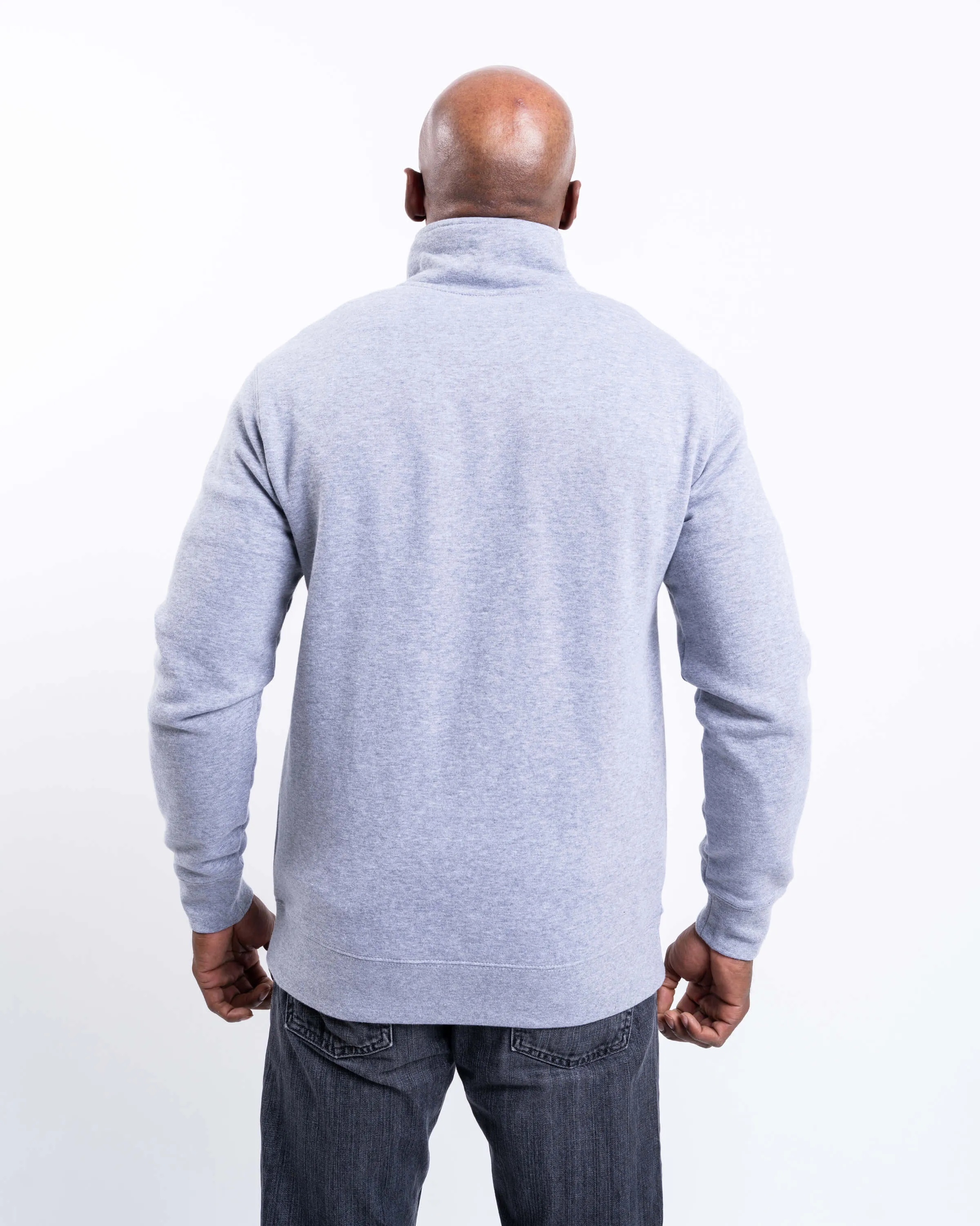 Signature 1/4 Zip - Grey