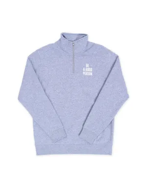 Signature 1/4 Zip - Grey
