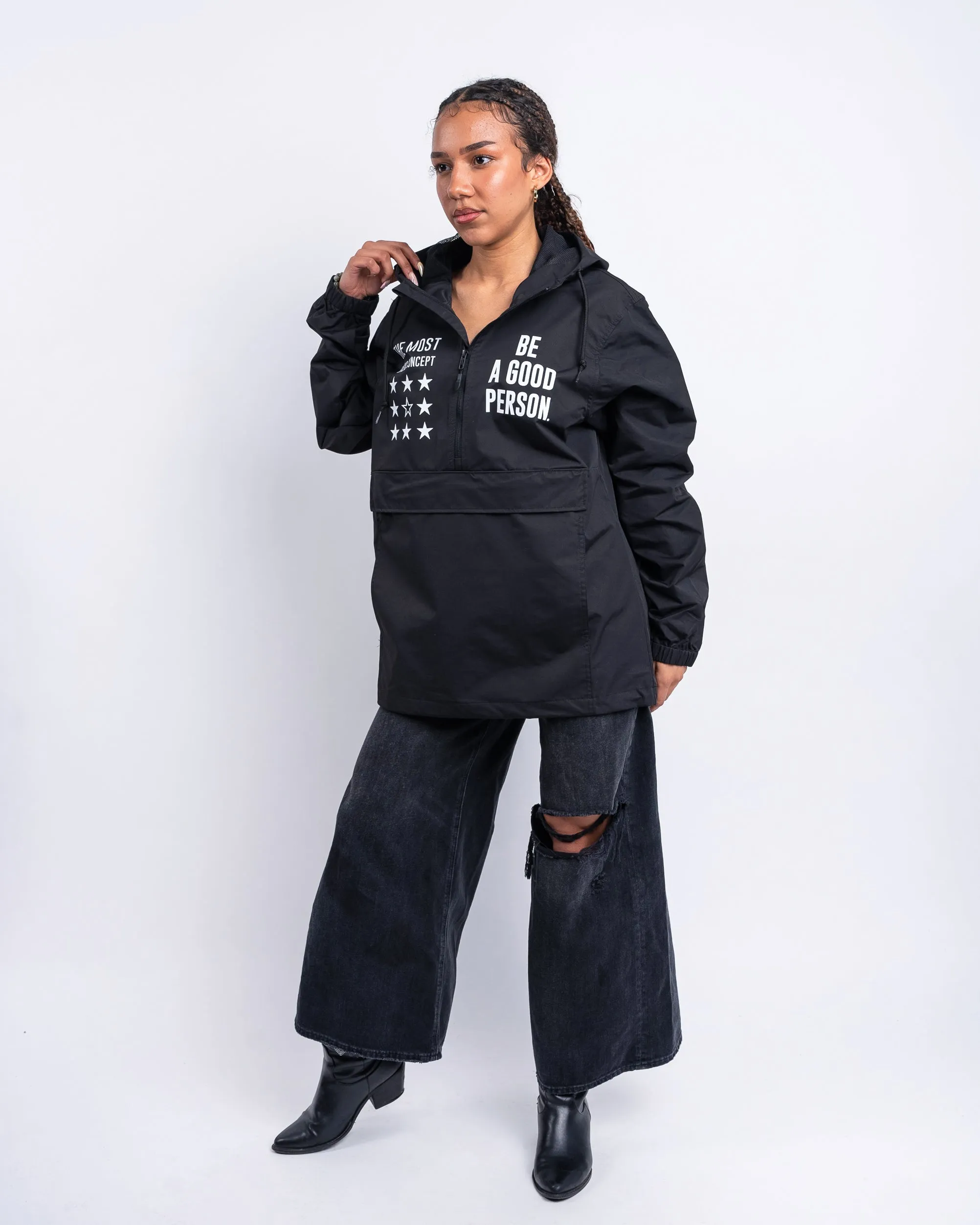 Signature Anorak - Black