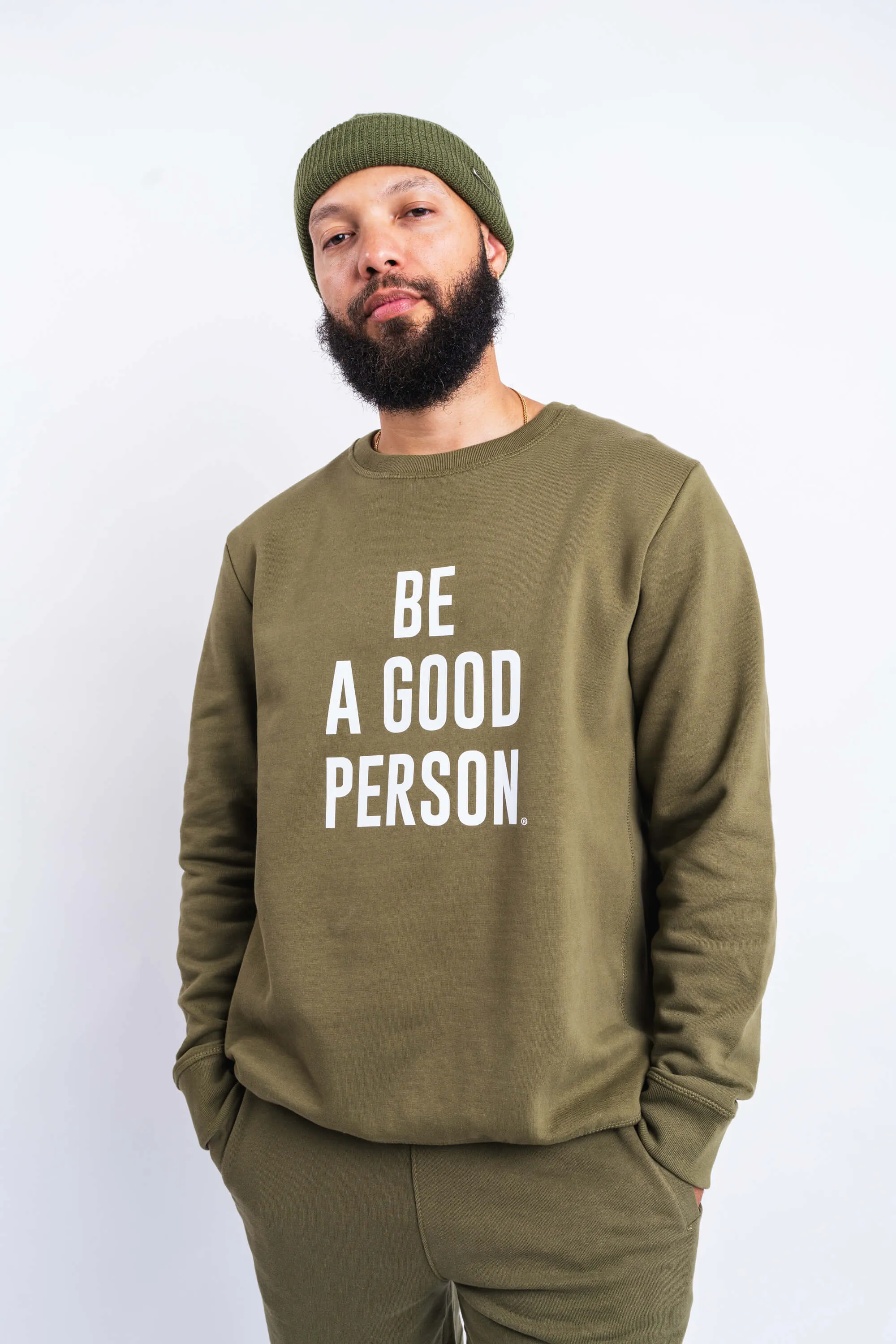 Signature Crewneck - Olive