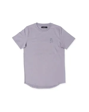 Signature Heavyweight Scallop T-Shirt - Steel Blue