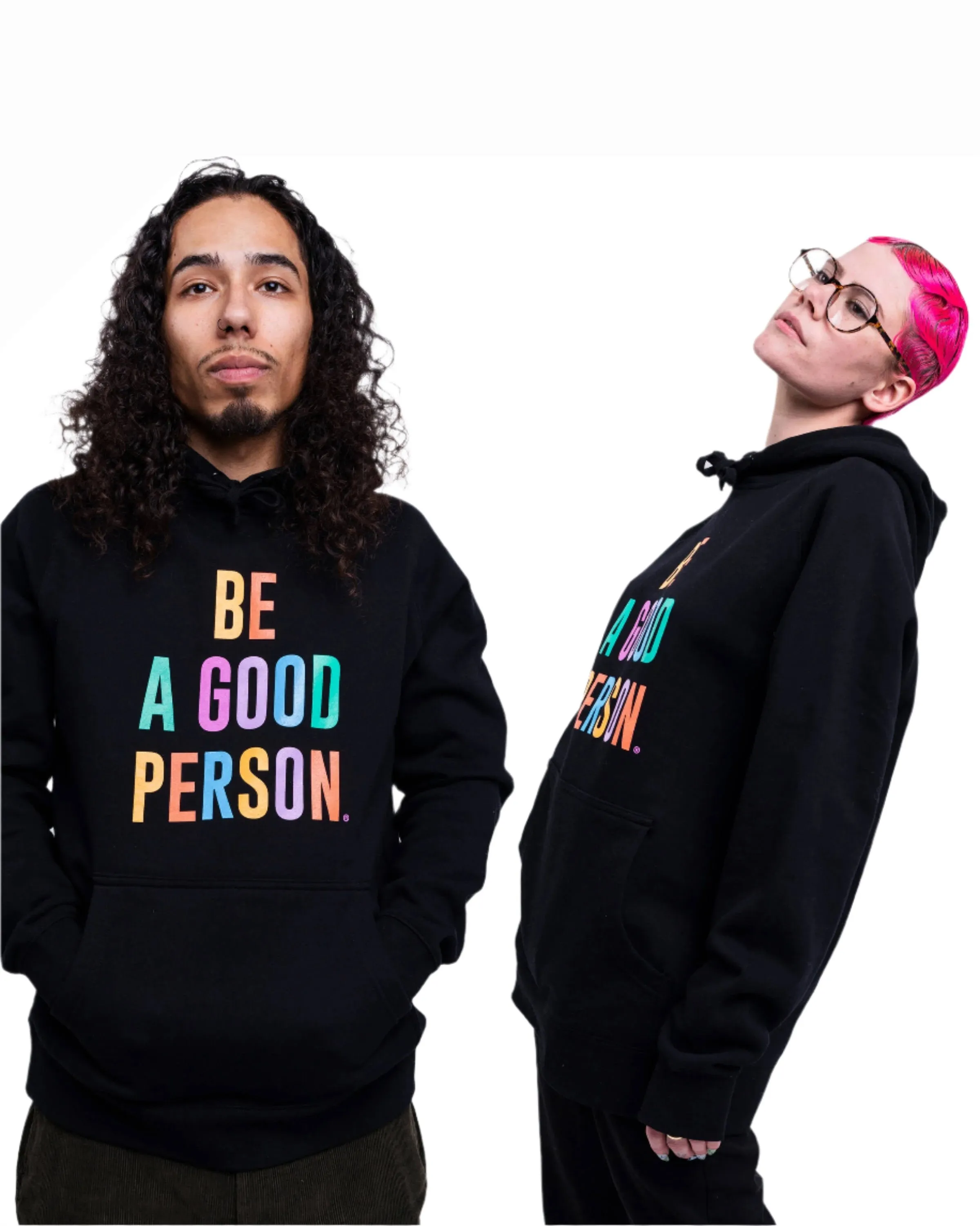 Signature Lightweight Hoodie - Black Color Spectrum