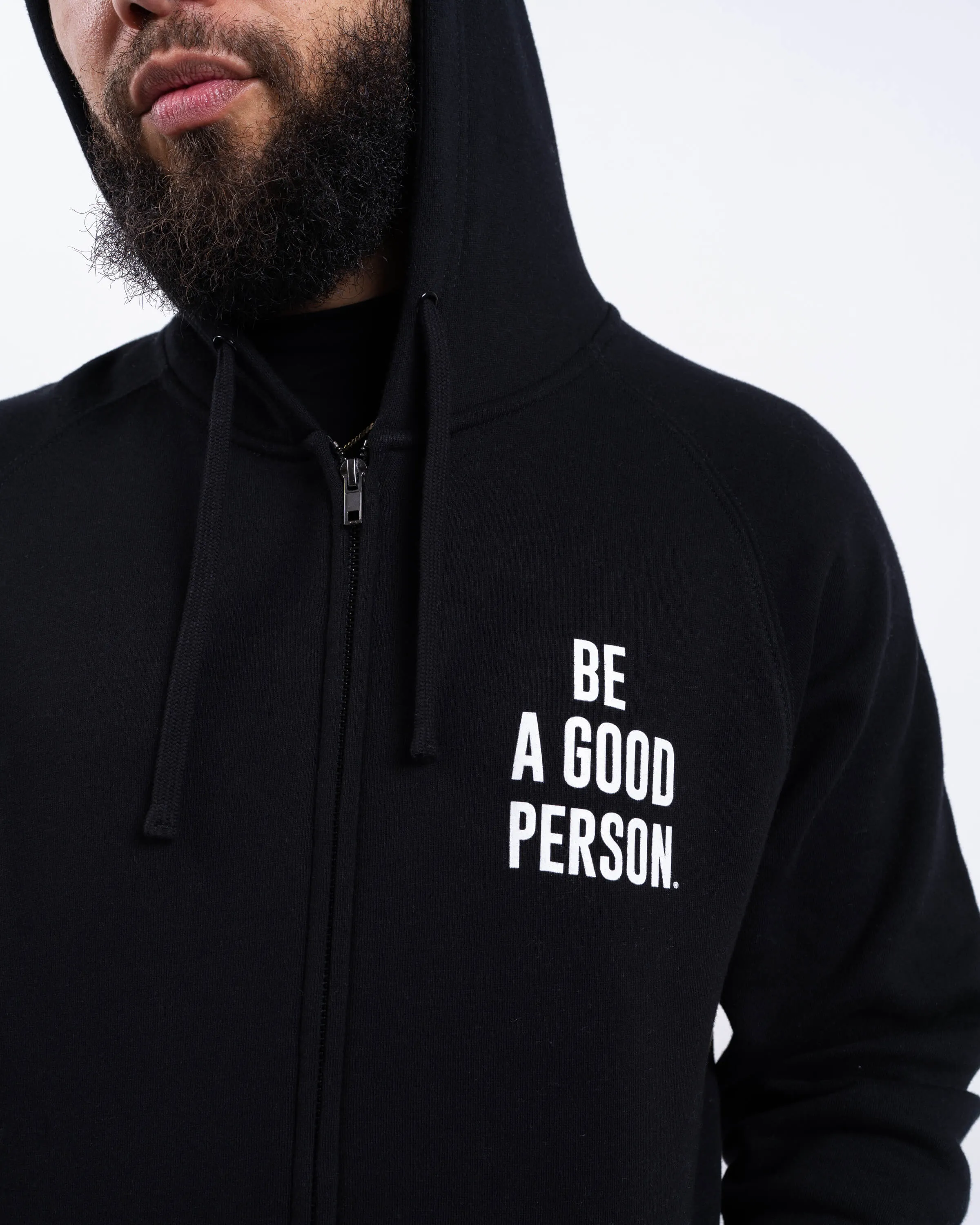 Signature Zip-Up - Black
