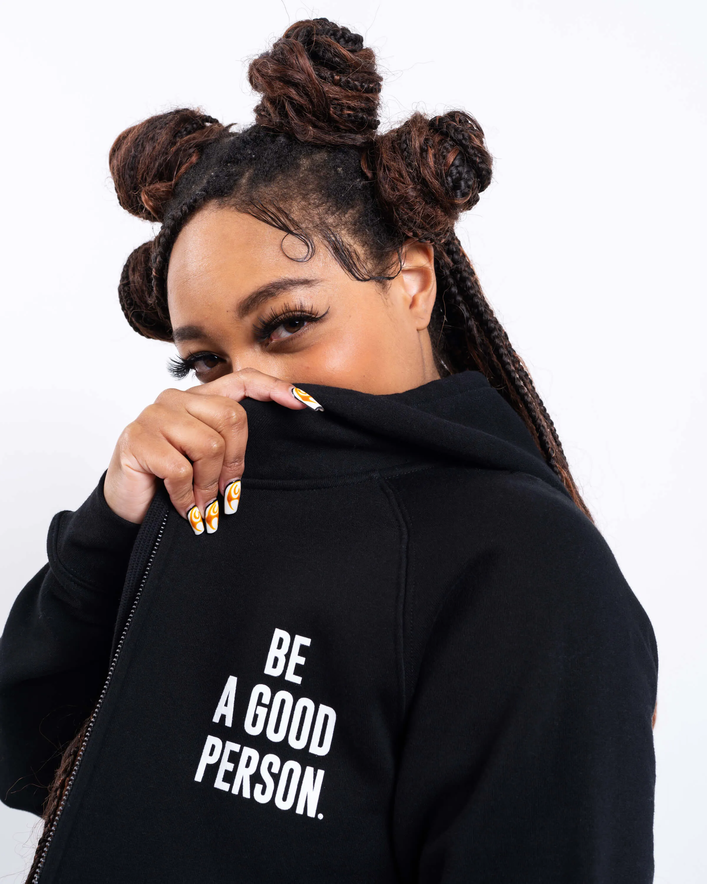 Signature Zip-Up - Black