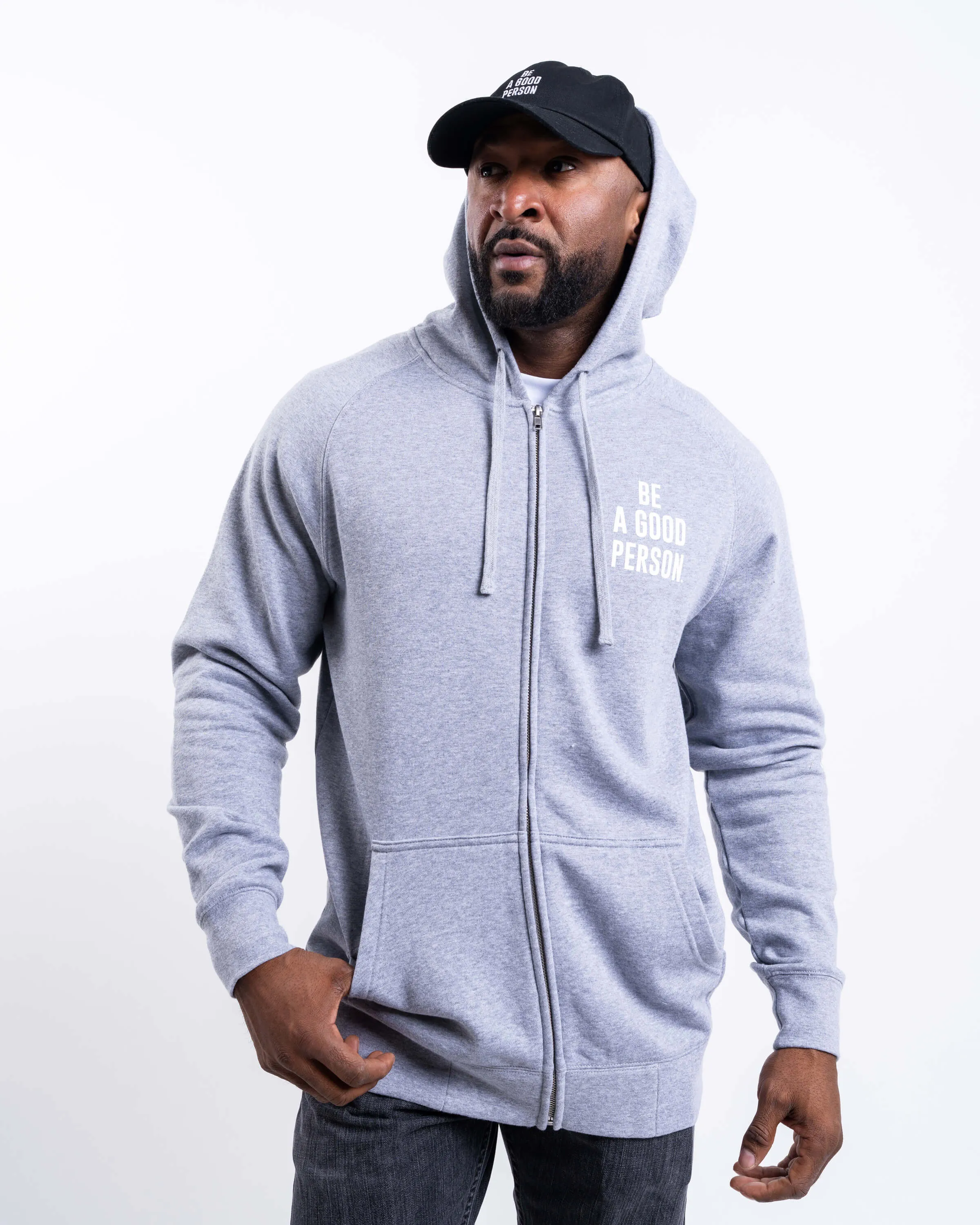 Signature Zip-Up - Grey