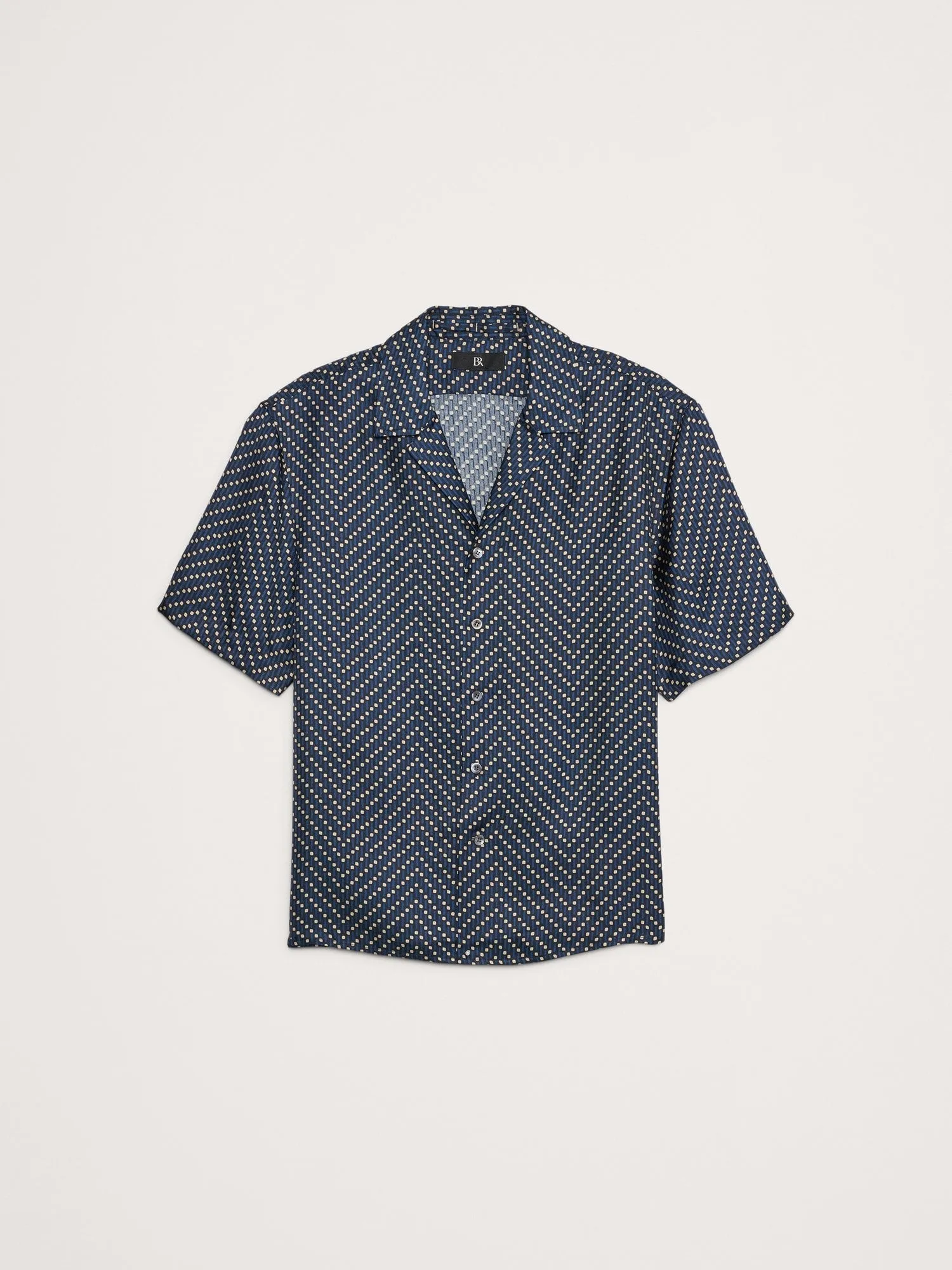 Silk Resort Shirt Banana Republic