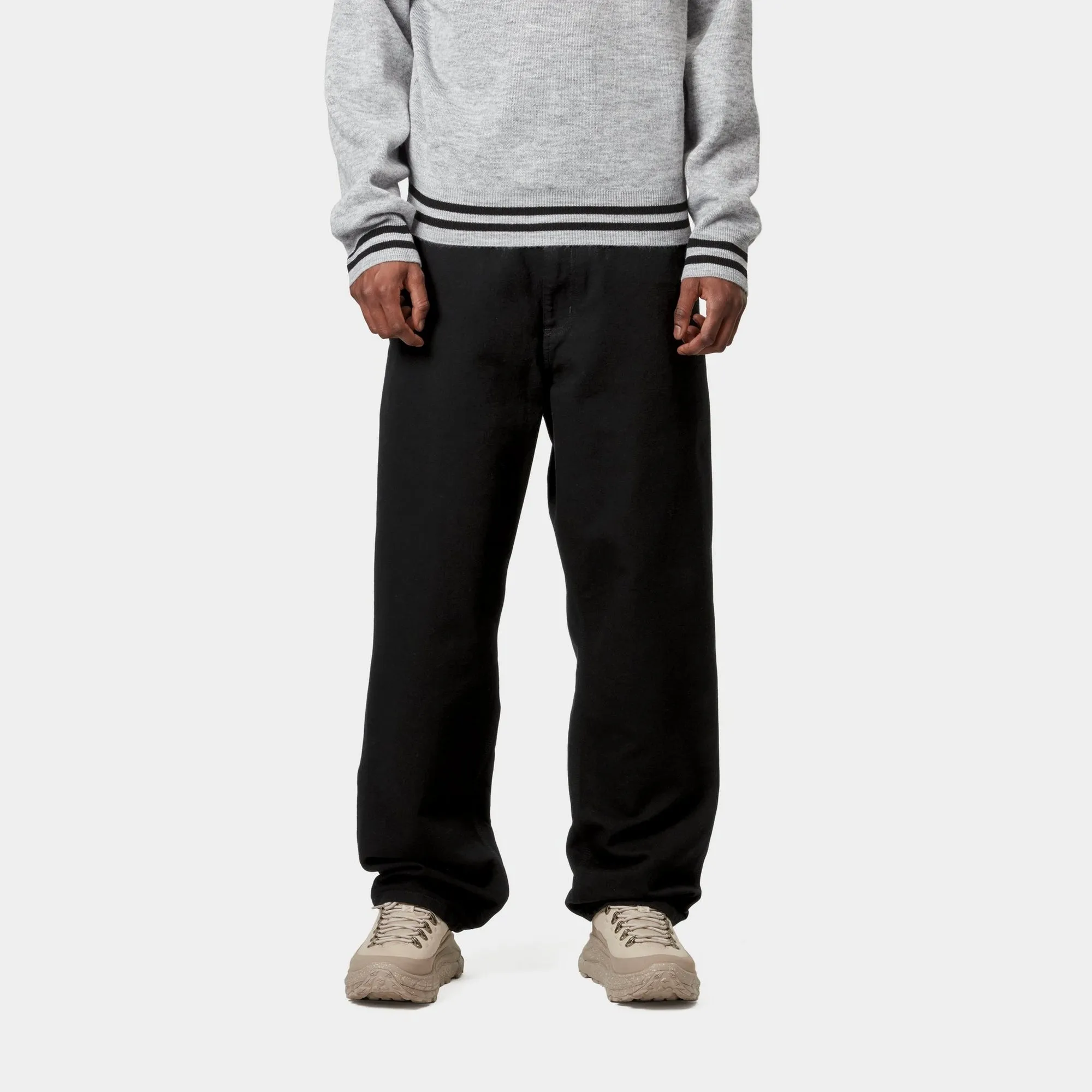 Single Knee Pant | Black (rinsed) Carhartt WIP