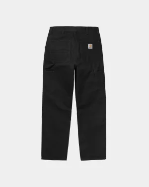 Single Knee Pant | Black (rinsed) Carhartt WIP