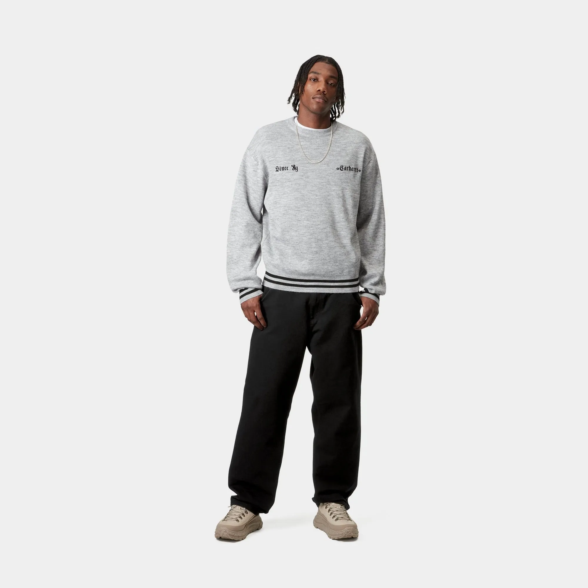 Single Knee Pant | Black (rinsed) Carhartt WIP