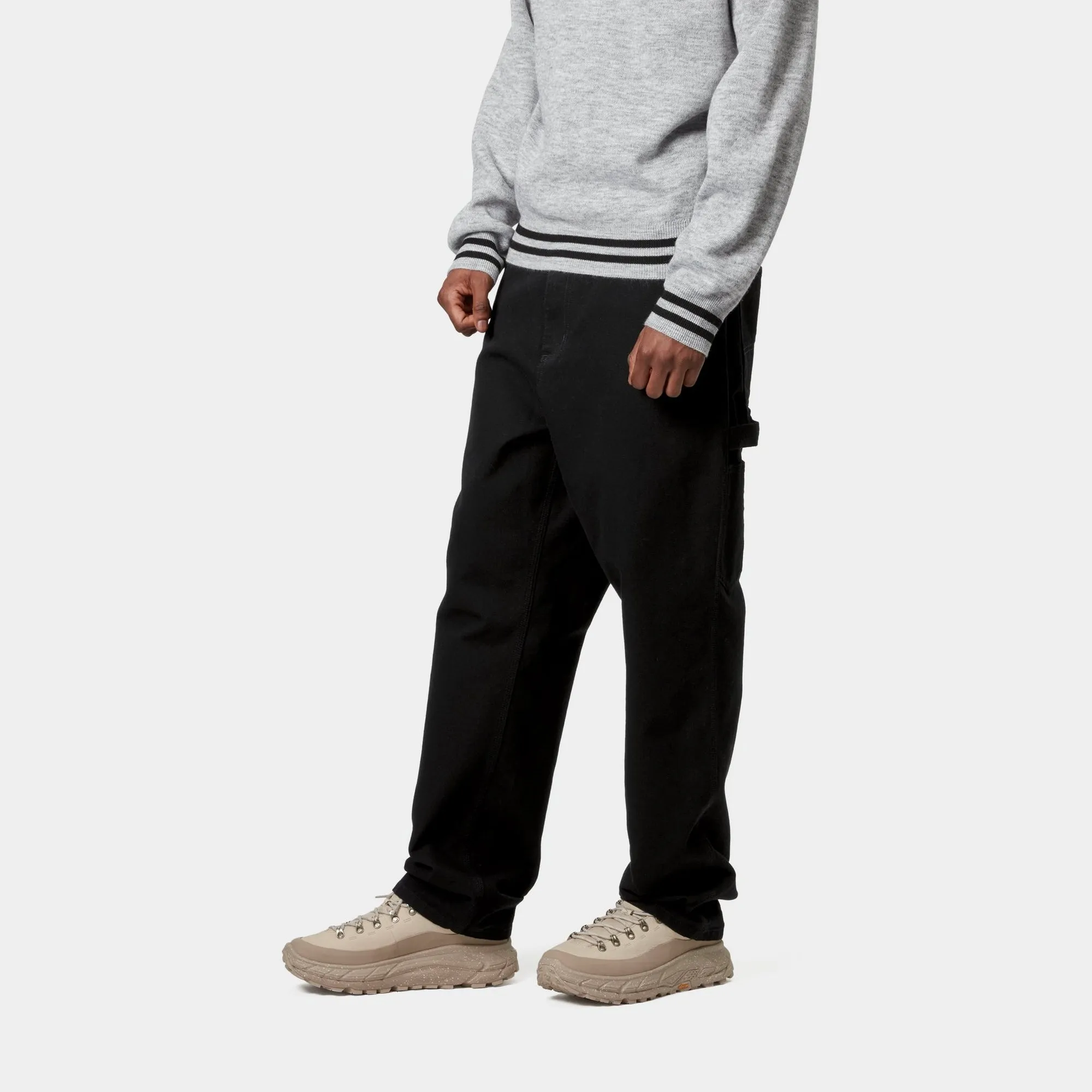 Single Knee Pant | Black (rinsed) Carhartt WIP