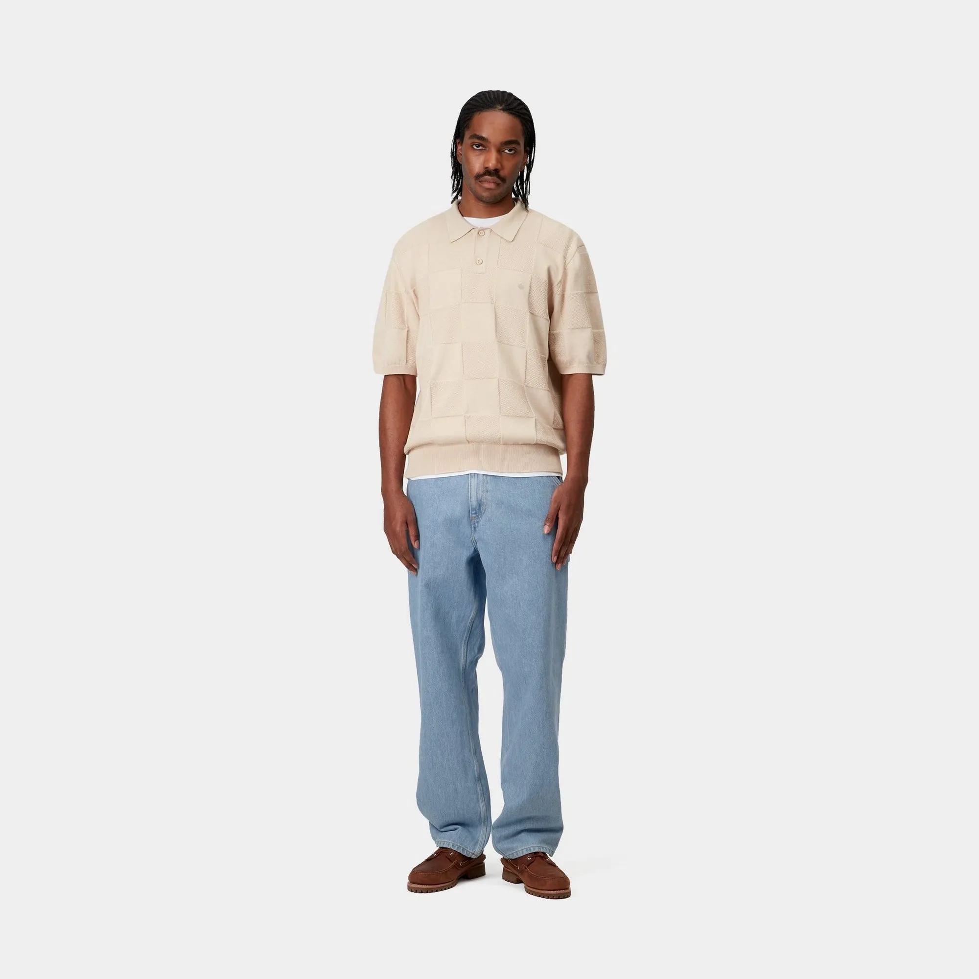 Single Knee Pant - Denim | Blue (stone bleached) Carhartt WIP
