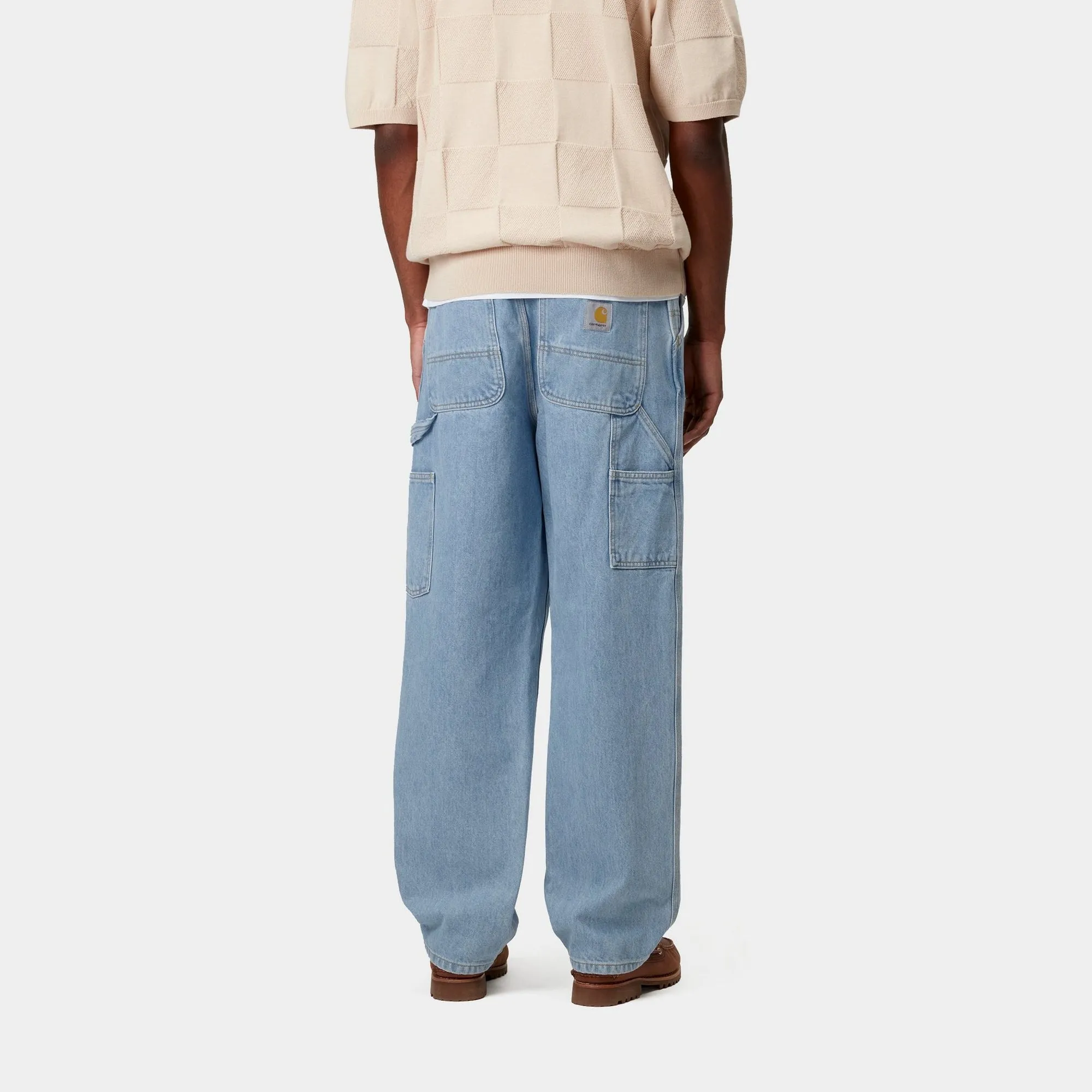 Single Knee Pant - Denim | Blue (stone bleached) Carhartt WIP