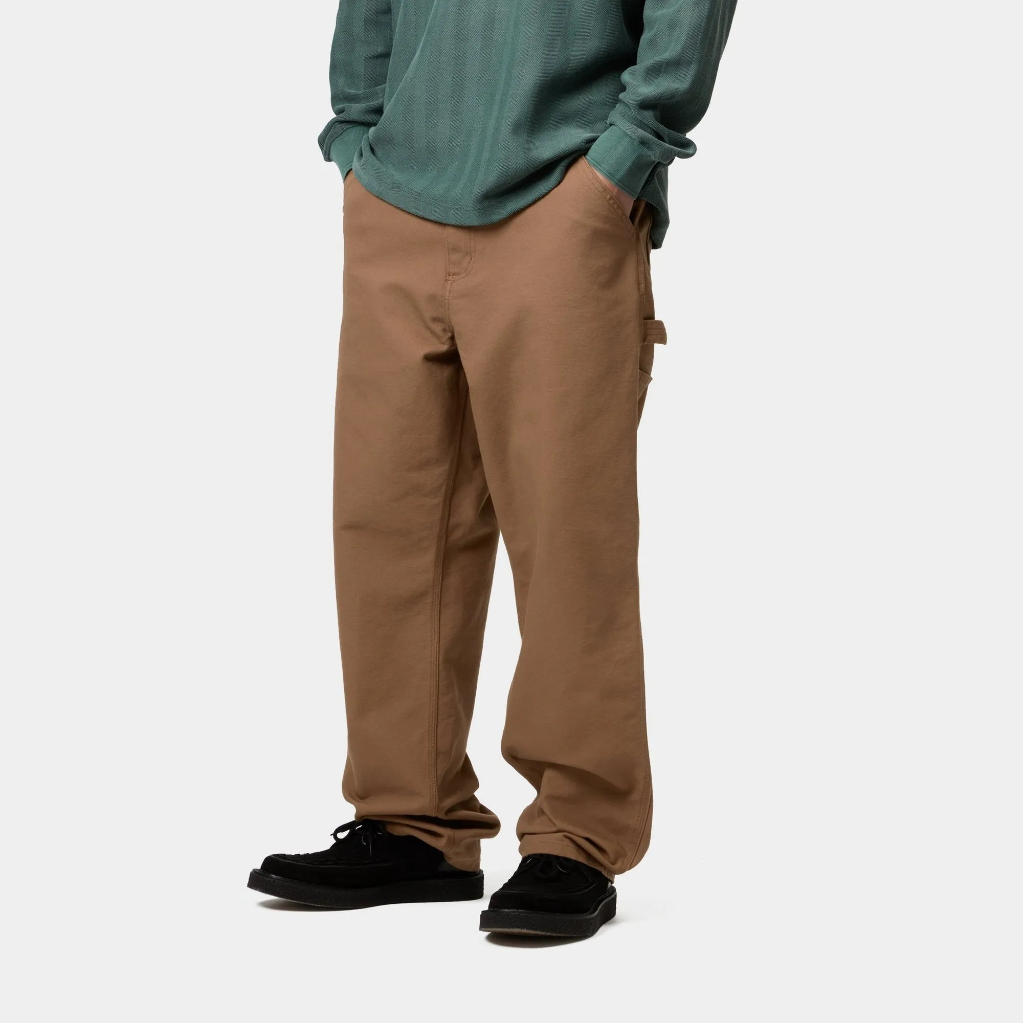 Single Knee Pant | Hamilton Brown (rinsed) Carhartt WIP
