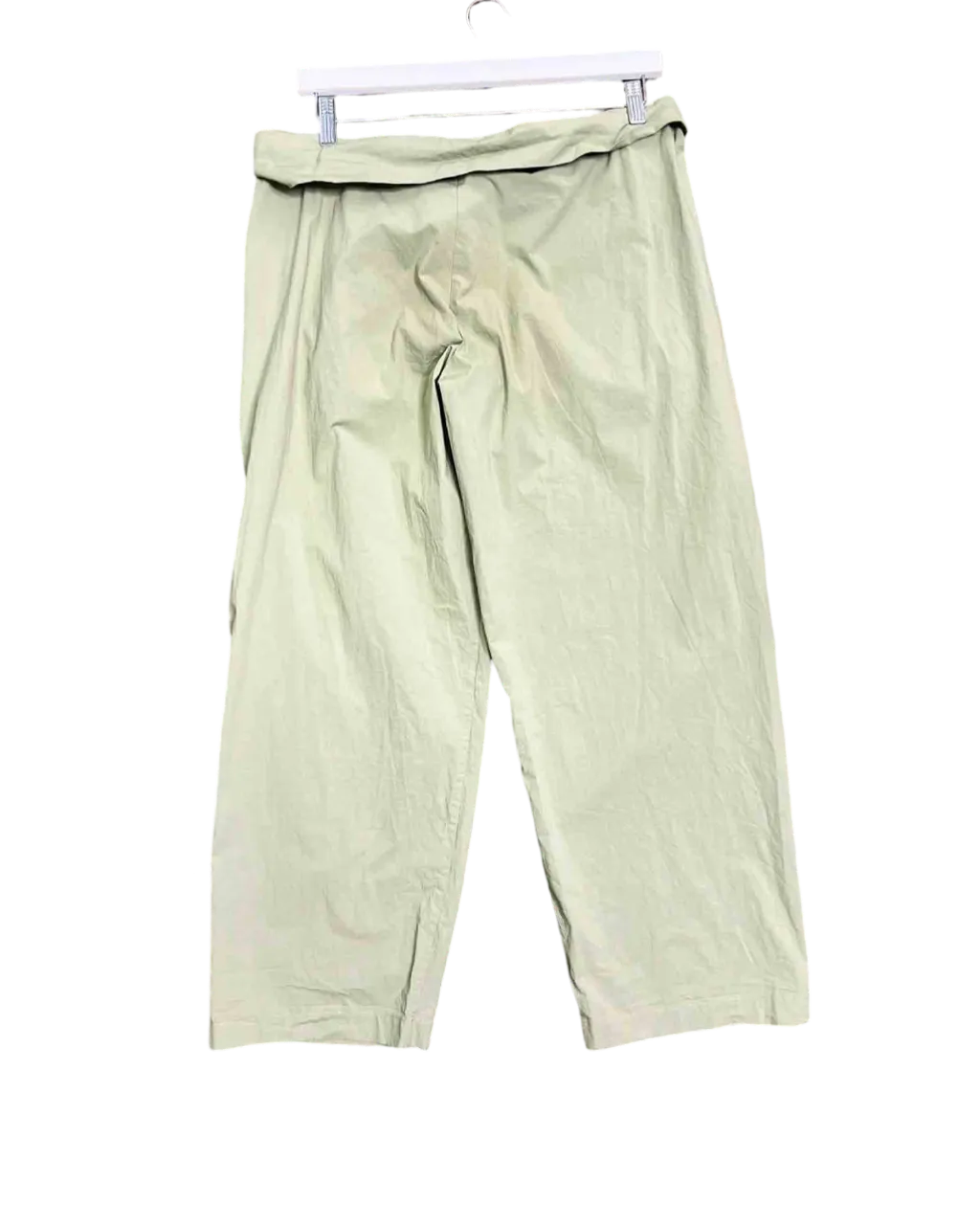 Size 38 (M) | Erika Cavallini Military Green Casual Trousers