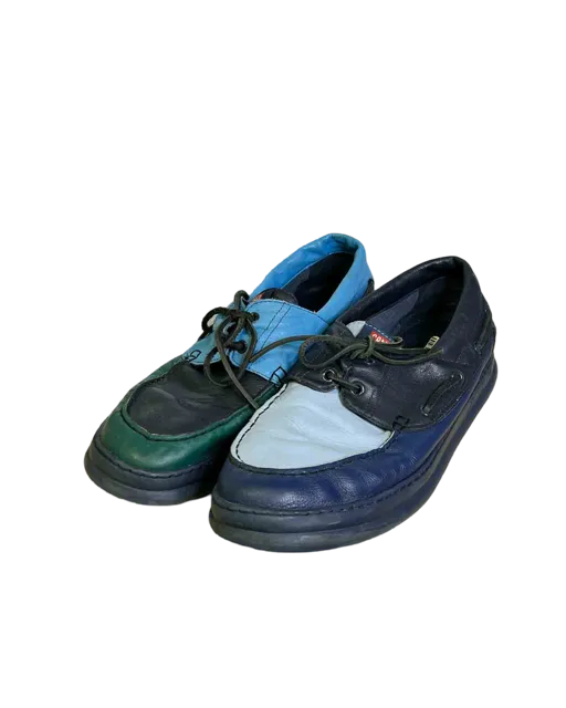 Size 45 | Camper Twins Multicoloured Mixmatch Boat Shoes