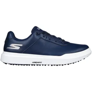 Skechers Go Golf Drive 5 Spikeless Waterproof Shoes - Navy/White