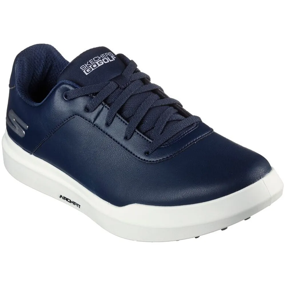 Skechers Go Golf Drive 5 Spikeless Waterproof Shoes - Navy/White