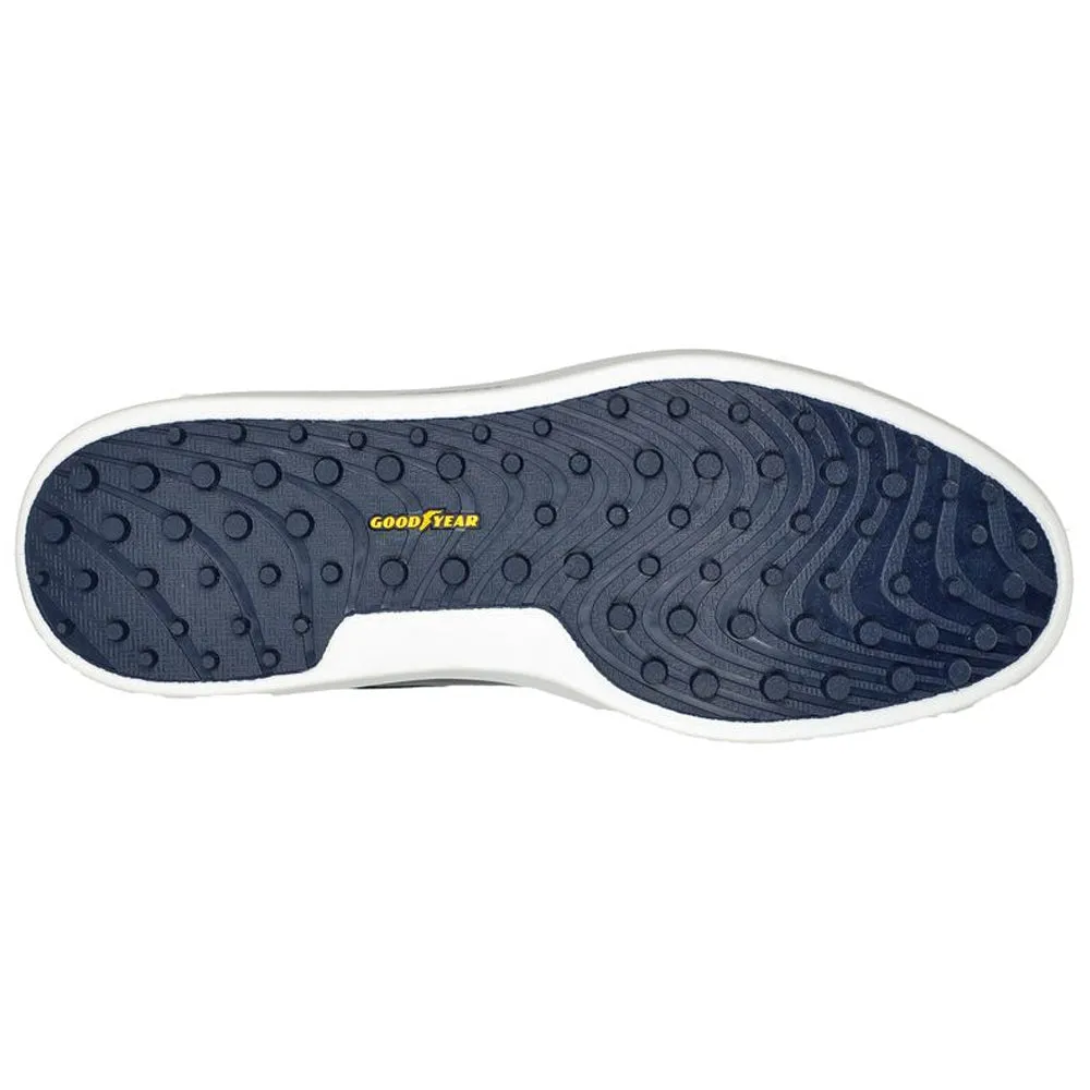 Skechers Go Golf Drive 5 Spikeless Waterproof Shoes - Navy/White