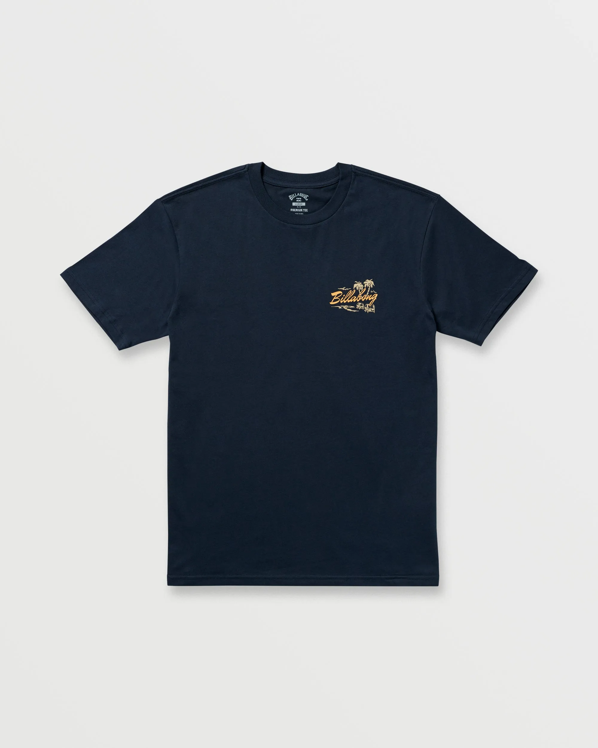 Skull Island Premium Tee - Navy Billabong