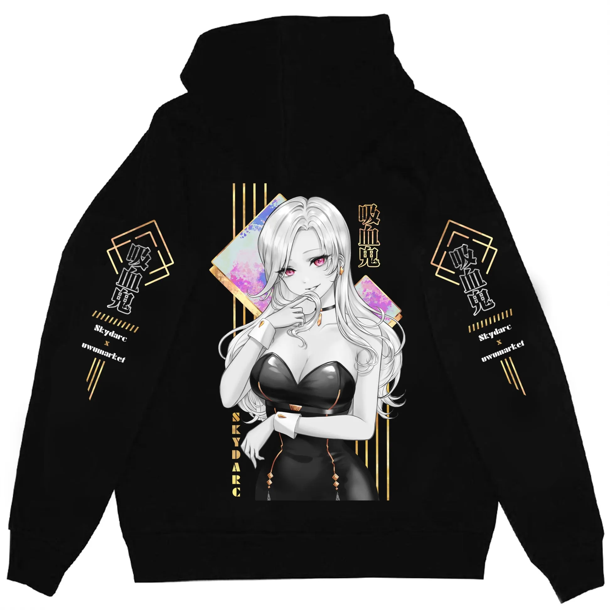 SkyDarc Black Suit Hoodie