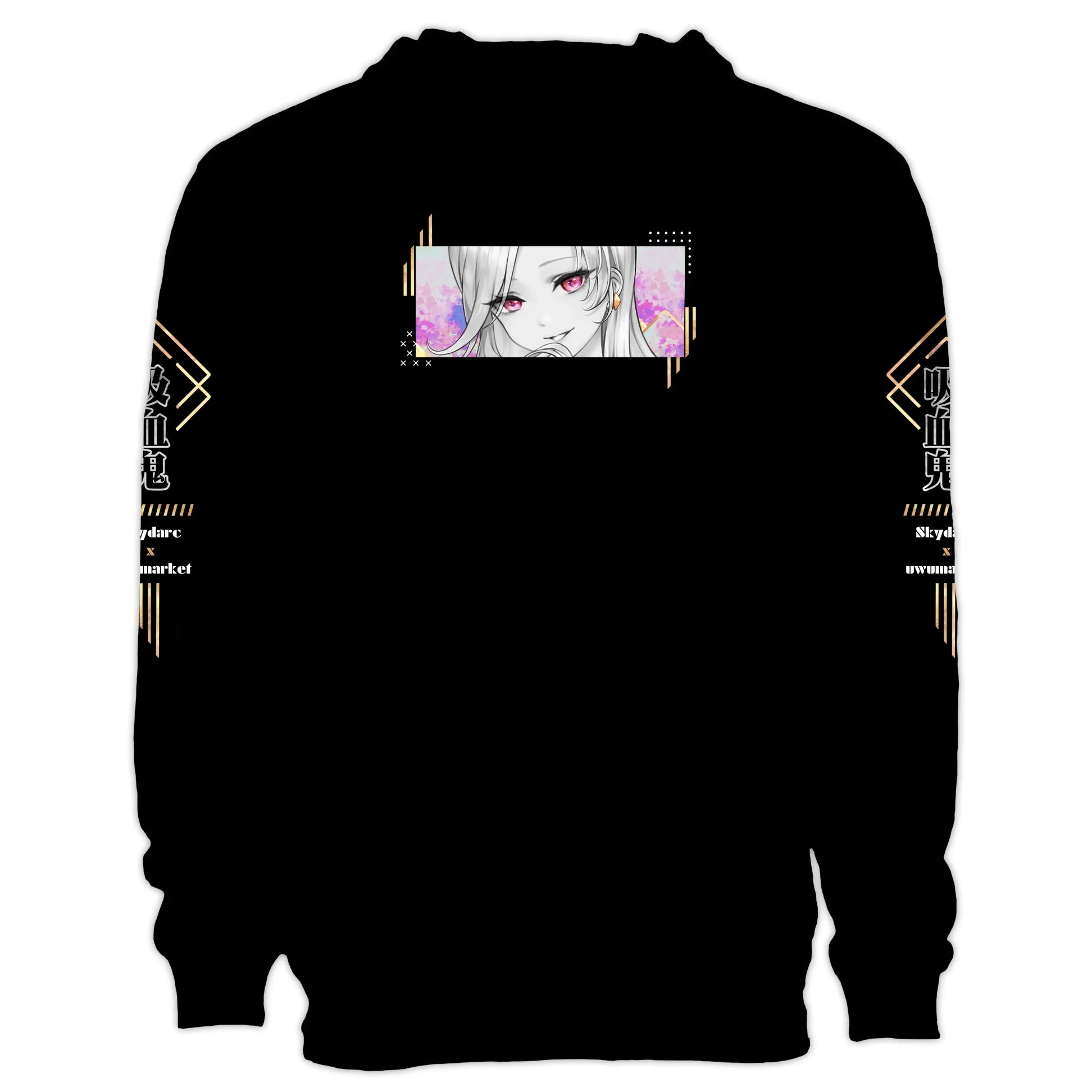 SkyDarc Black Suit Hoodie