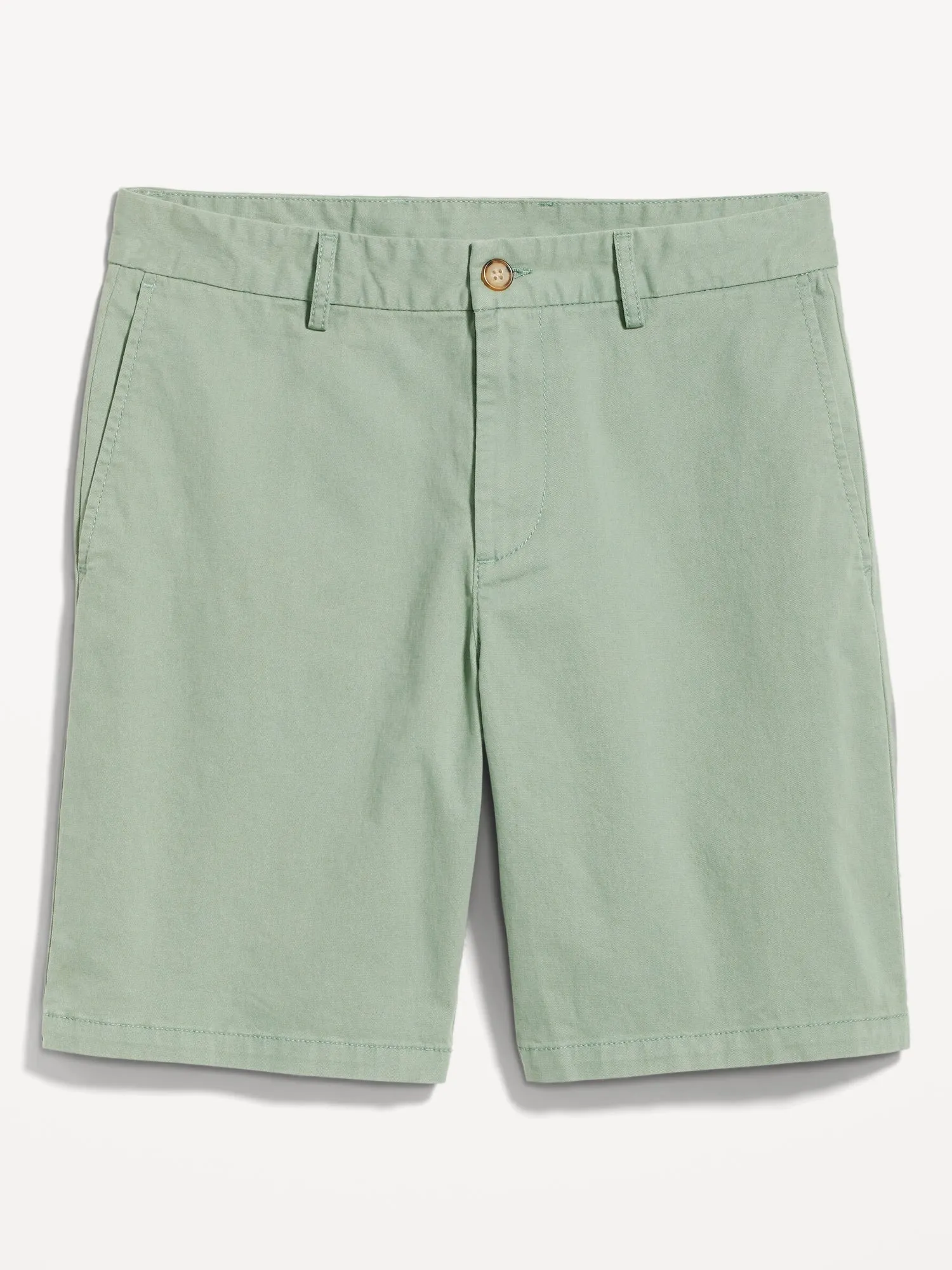 Slim Built-In Flex Rotation Chino Shorts for Men -- 9-inch inseam